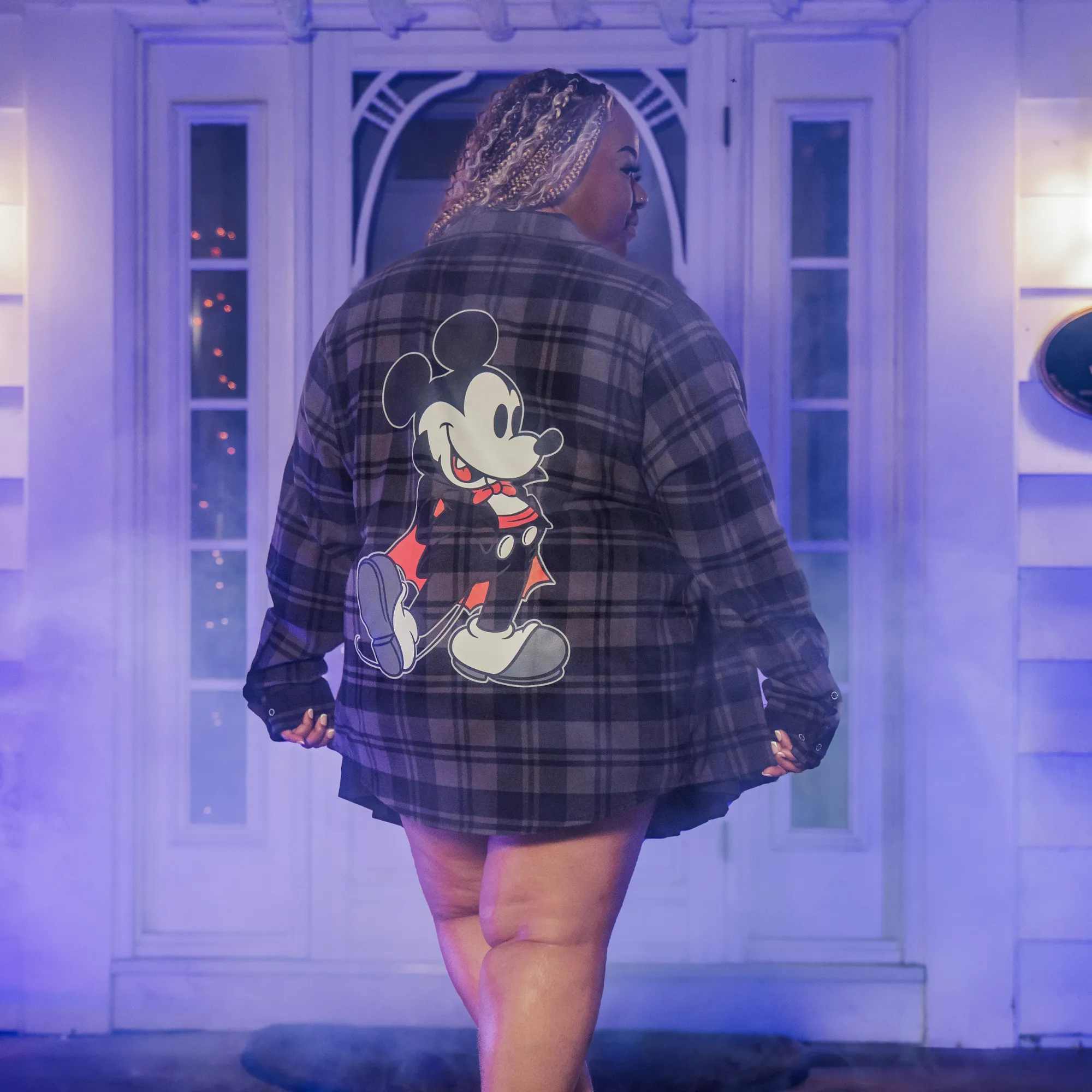 Mickey Vampire Flannel sold by Cakeworthy product image thumbnail 5