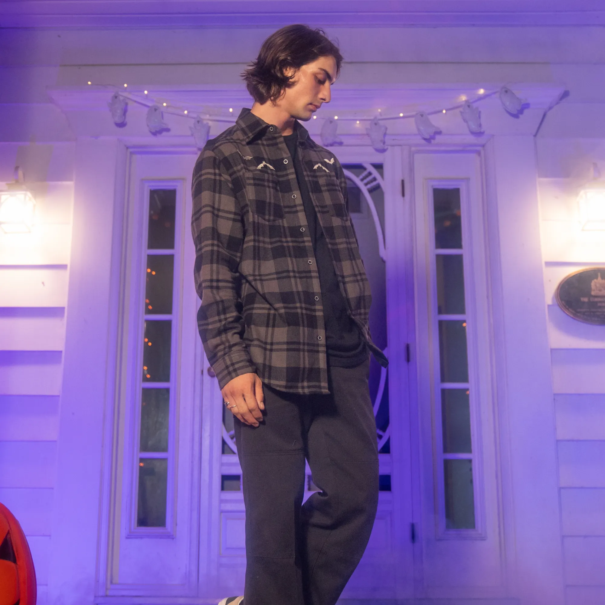 Mickey Vampire Flannel sold by Cakeworthy product image thumbnail 4