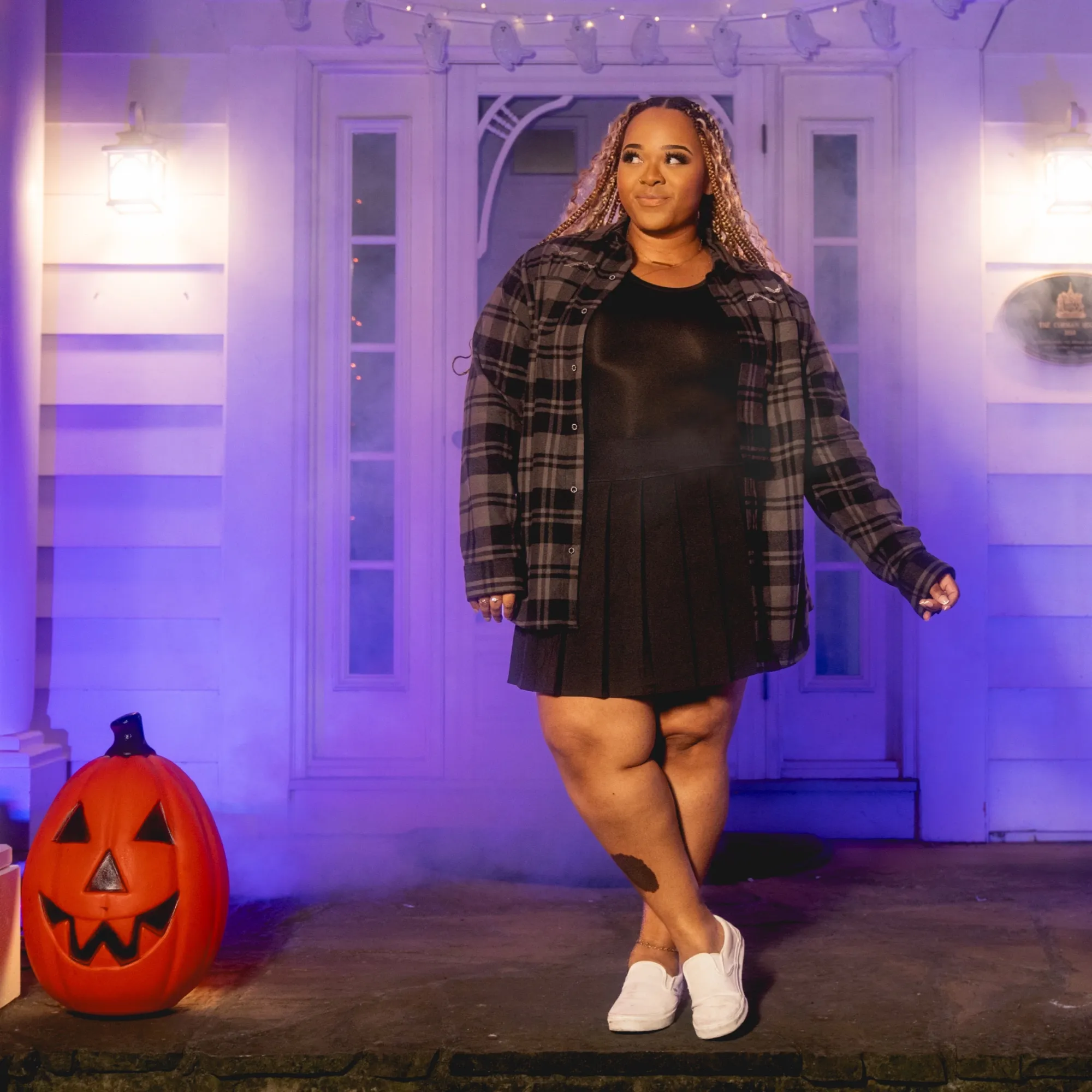 Mickey Vampire Flannel sold by Cakeworthy product image thumbnail 3