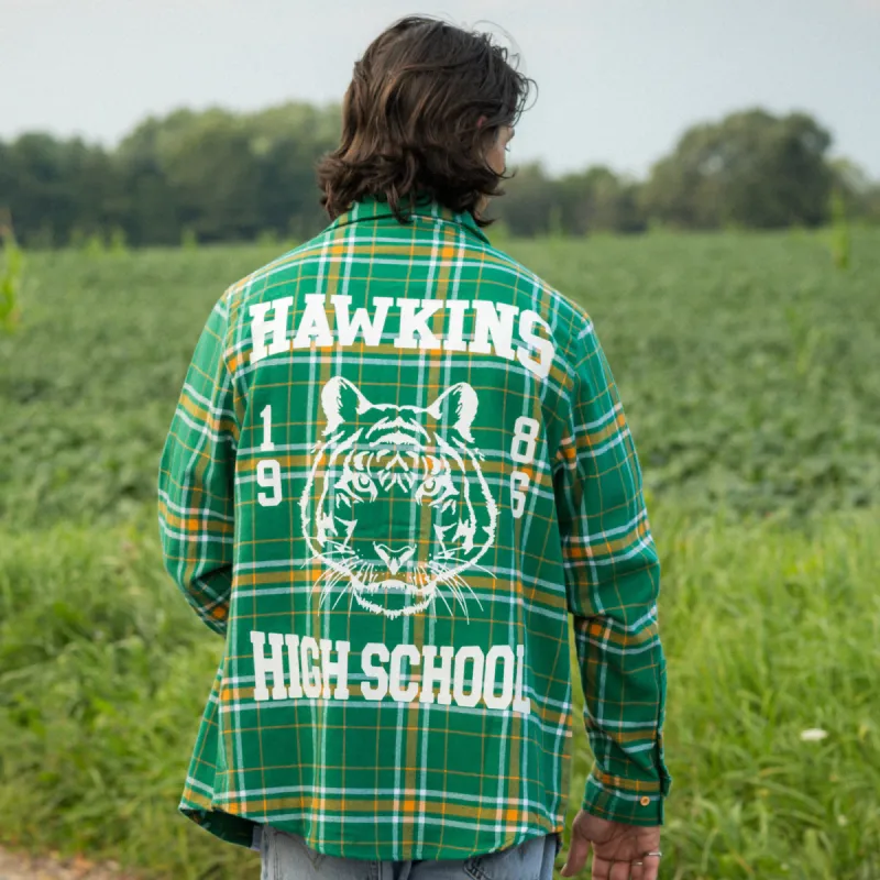 Hawkins High School Flannel sold by Cakeworthy