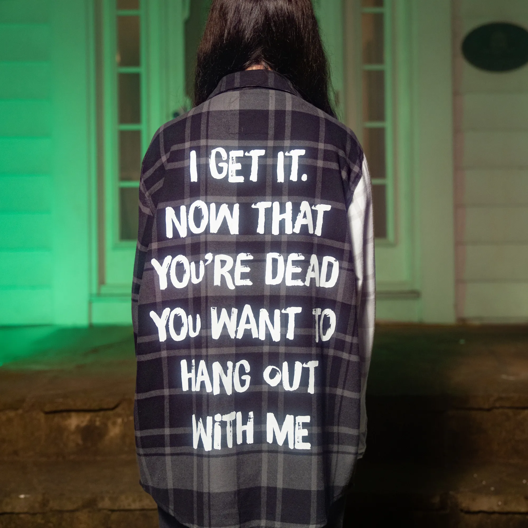 "Spoiler" Flannel sold by Cakeworthy product image thumbnail 3