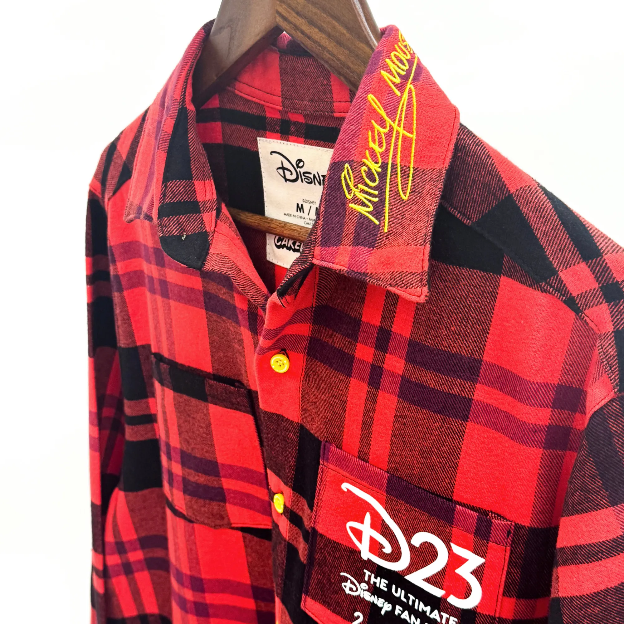D23 Mickey Mouse Flannel sold by Cakeworthy product image thumbnail 2