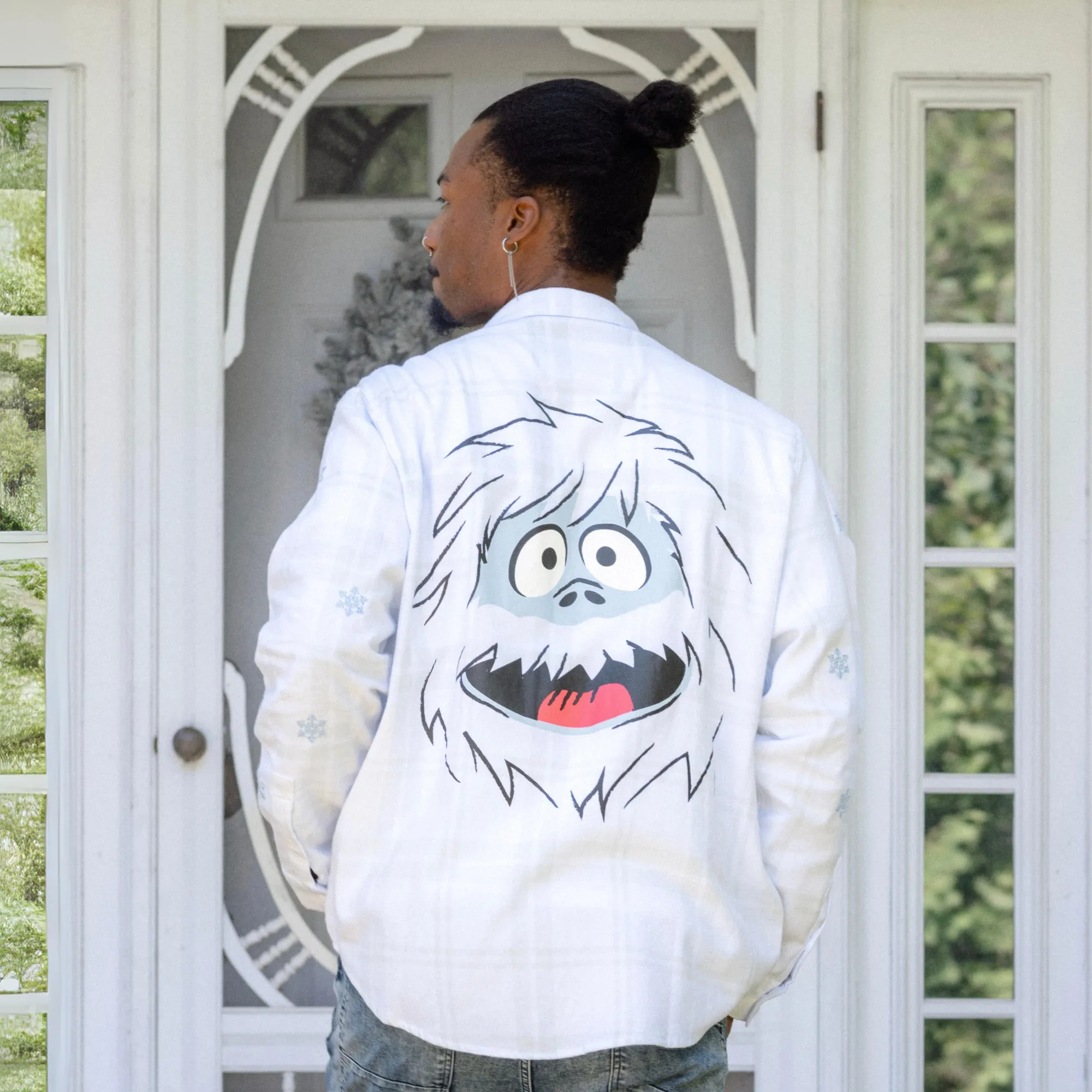 Bumble Flannel sold by Cakeworthy