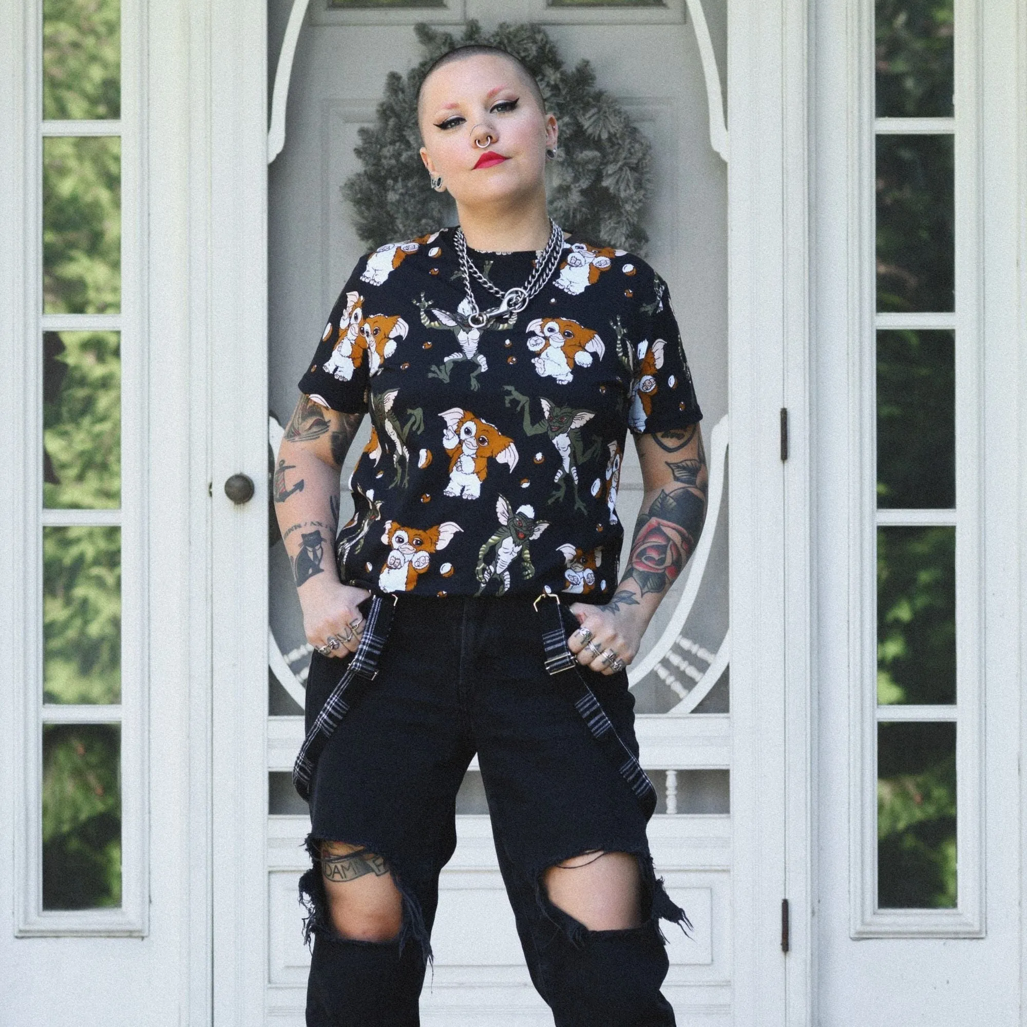 Gremlins AOP T-Shirt sold by Cakeworthy product image thumbnail 4