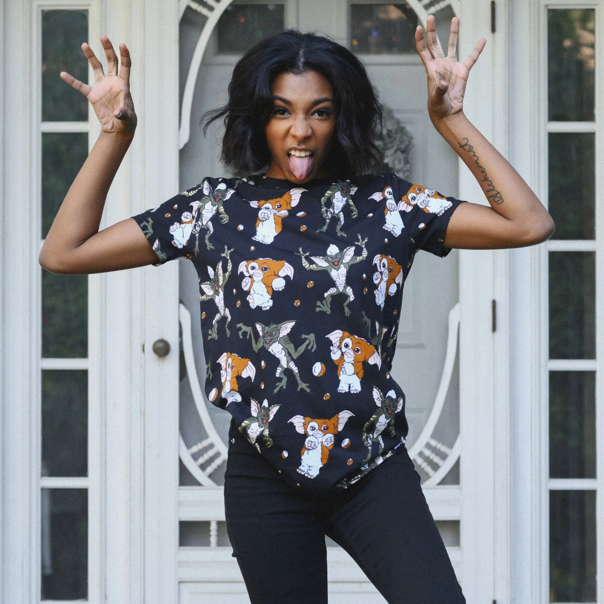 Gremlins AOP T-Shirt sold by Cakeworthy