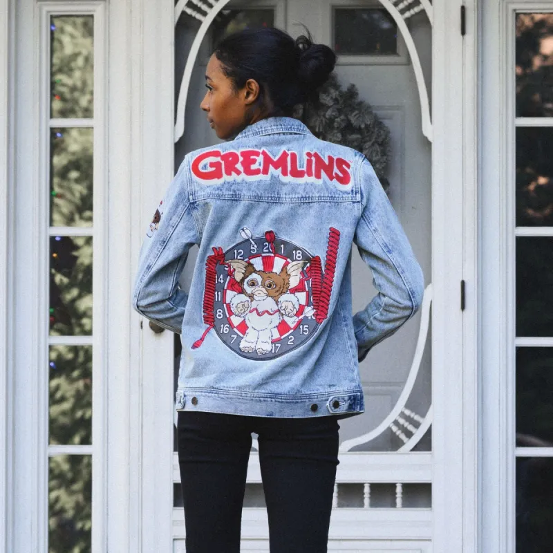 Gremlins Anniversary Denim Jacket sold by Cakeworthy