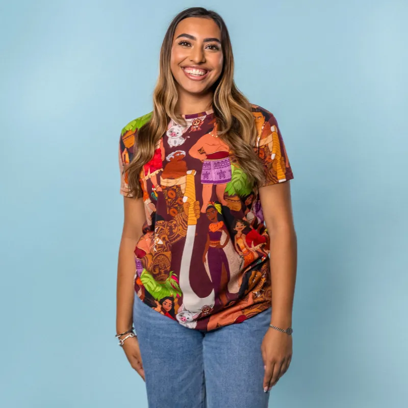 Moana 2 AOP T-Shirt sold by Cakeworthy