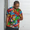 Marvel Comics AOP T-Shirt sold by Cakeworthy
