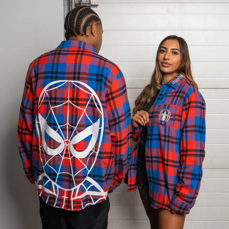 Spider-Man Print Flannel made by Marvel