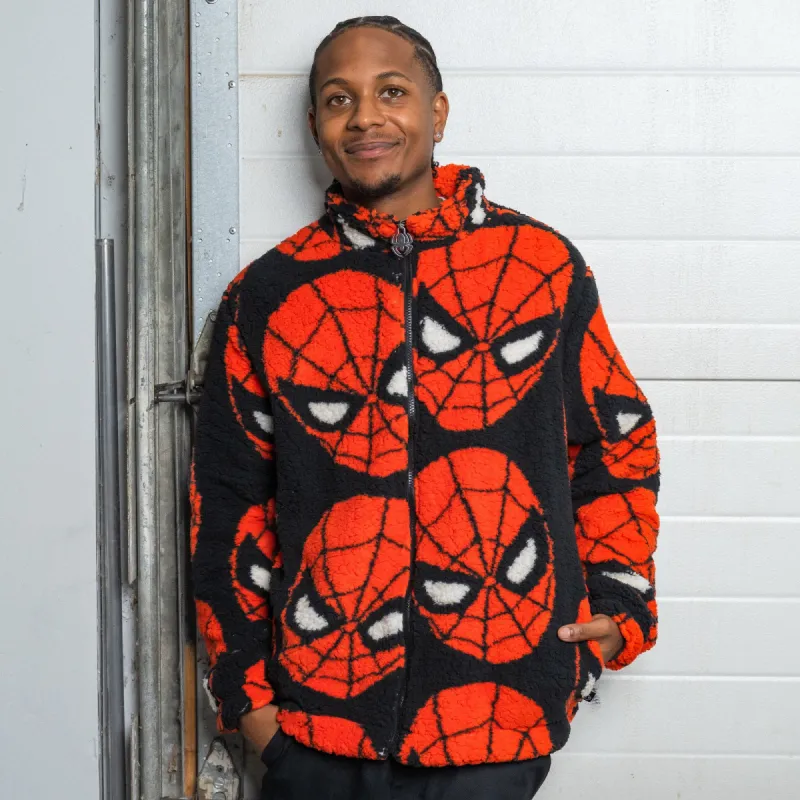 Spider-Man Sherpa Jacket made by Marvel