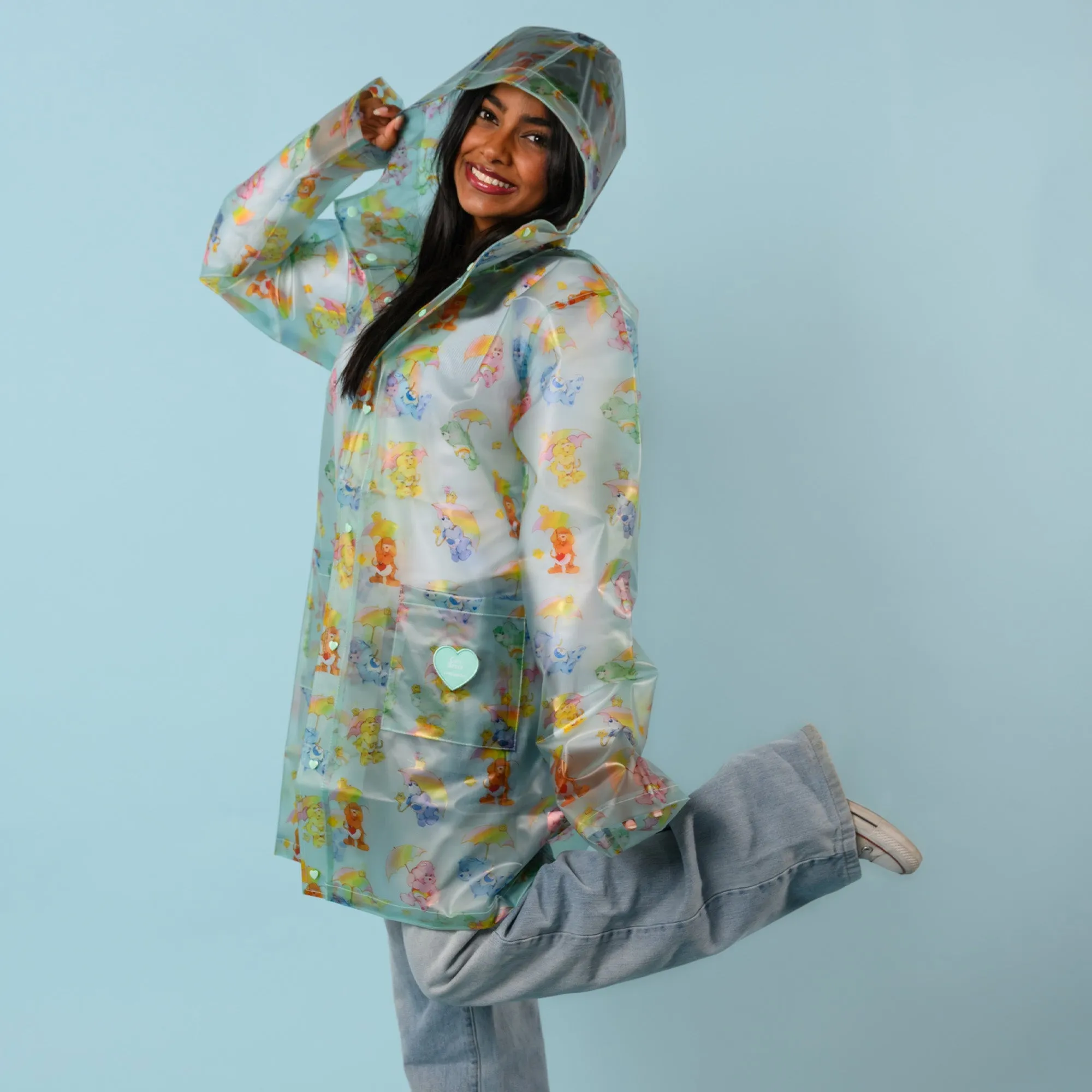 Care Bears Rain Jacket sold by Cakeworthy product image thumbnail 4