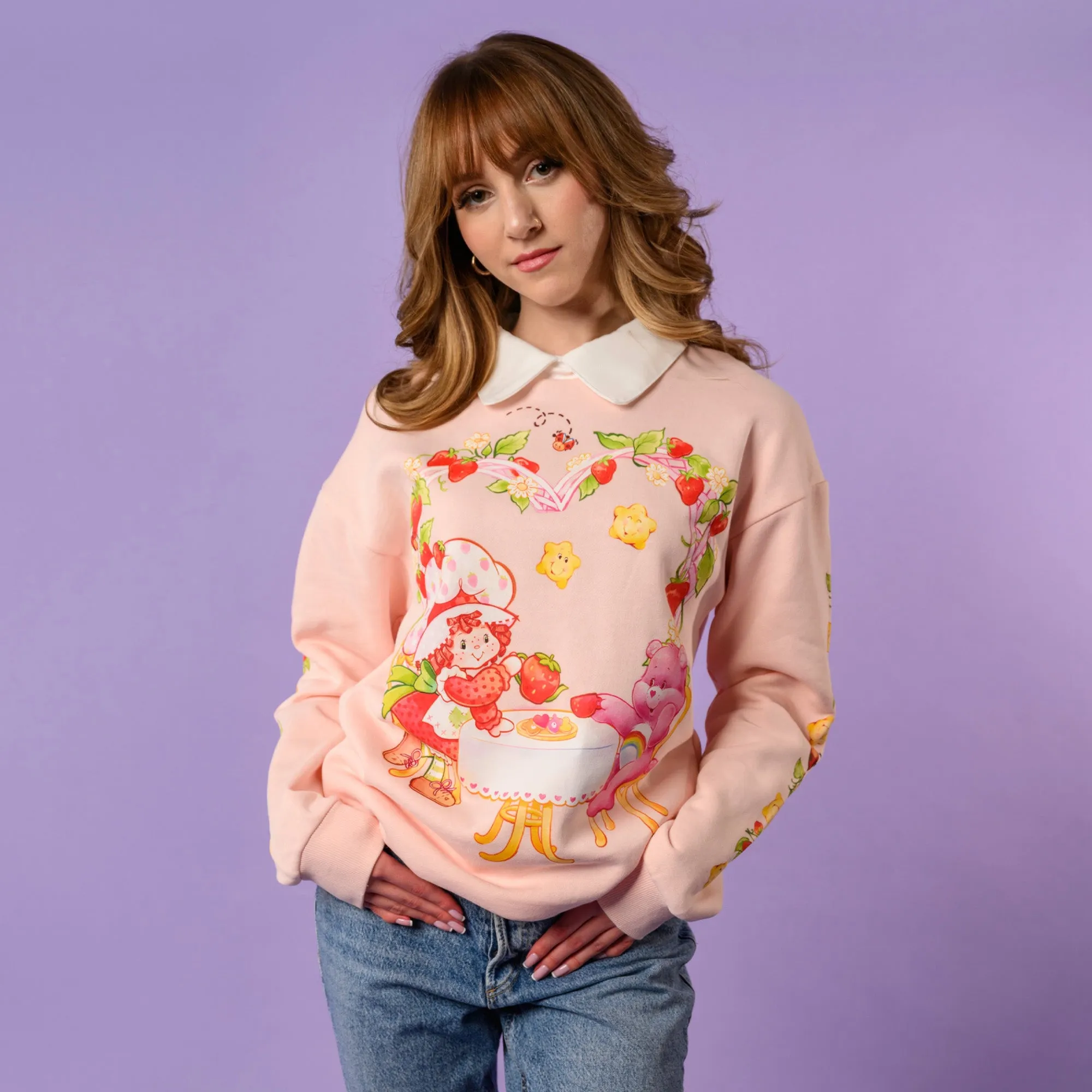 CB x SSC Long Sleeve Collared Crewneck sold by Cakeworthy product image thumbnail 2