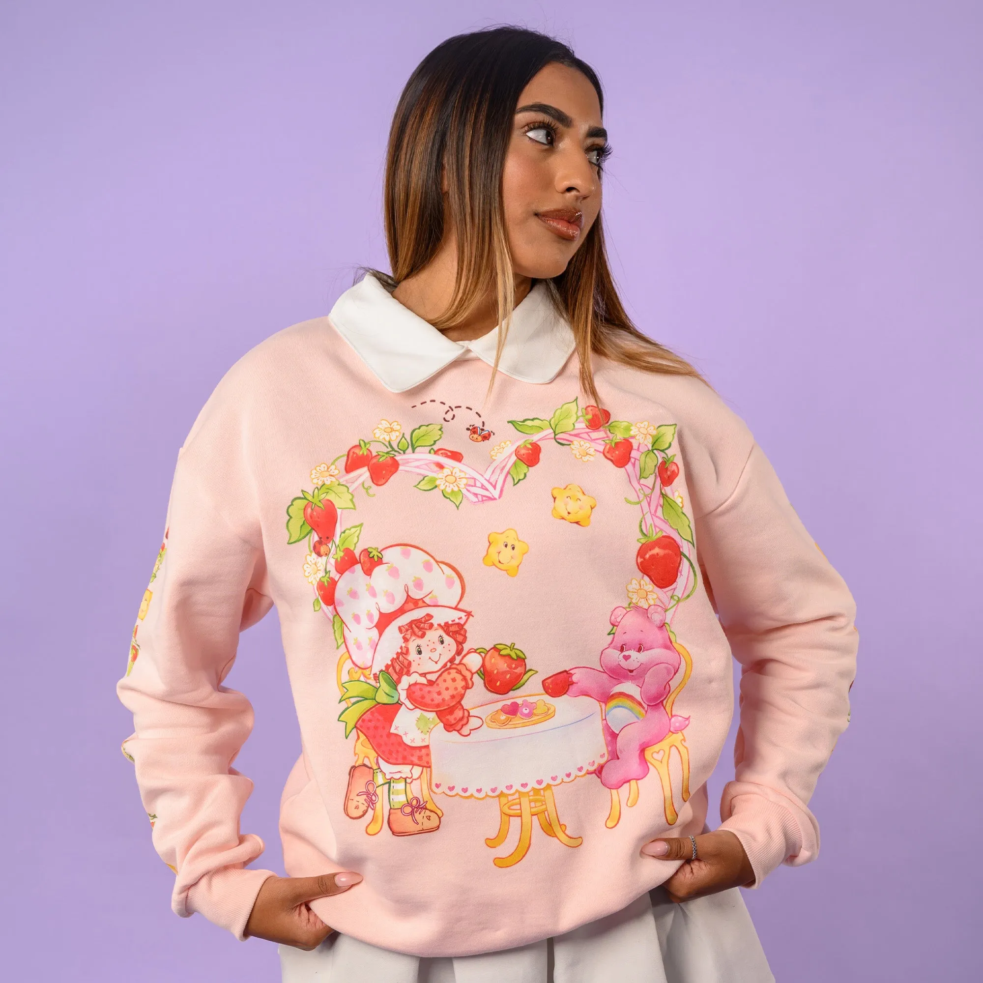 CB x SSC Long Sleeve Collared Crewneck sold by Cakeworthy product image thumbnail 4