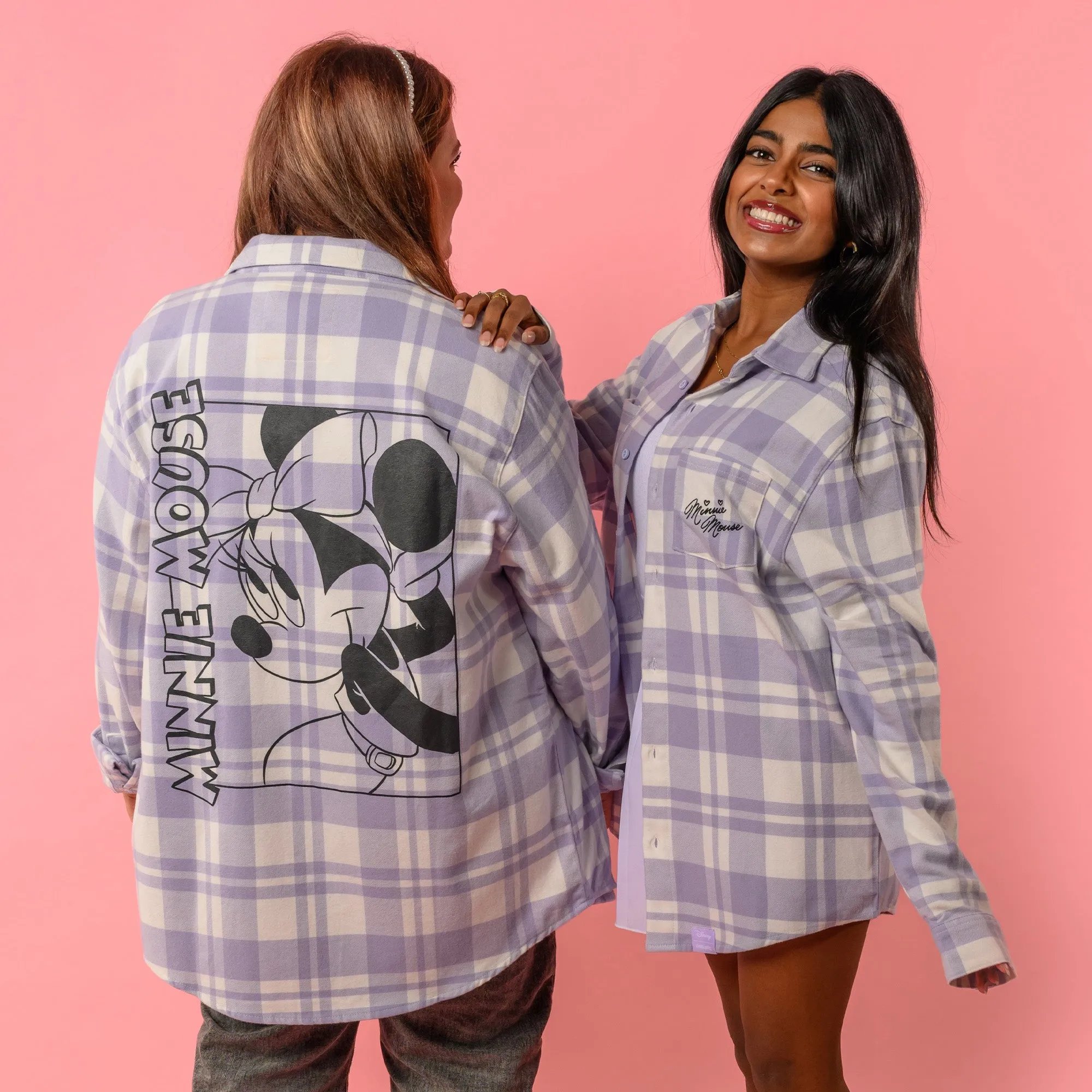 Minnie Mouse Retro Flannel sold by Cakeworthy product image thumbnail 2