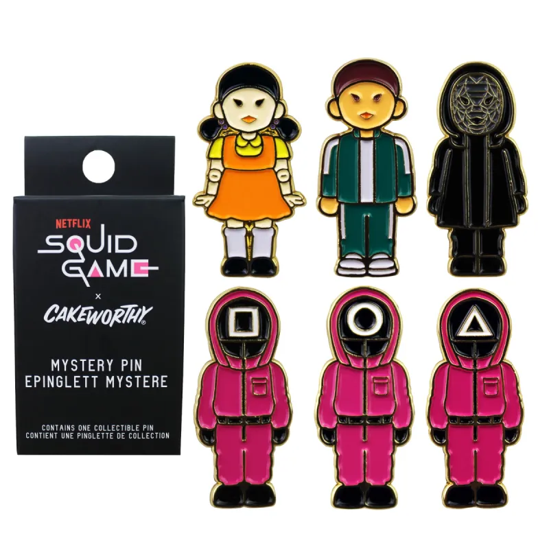 SQ2 Blind Box Pins sold by Cakeworthy