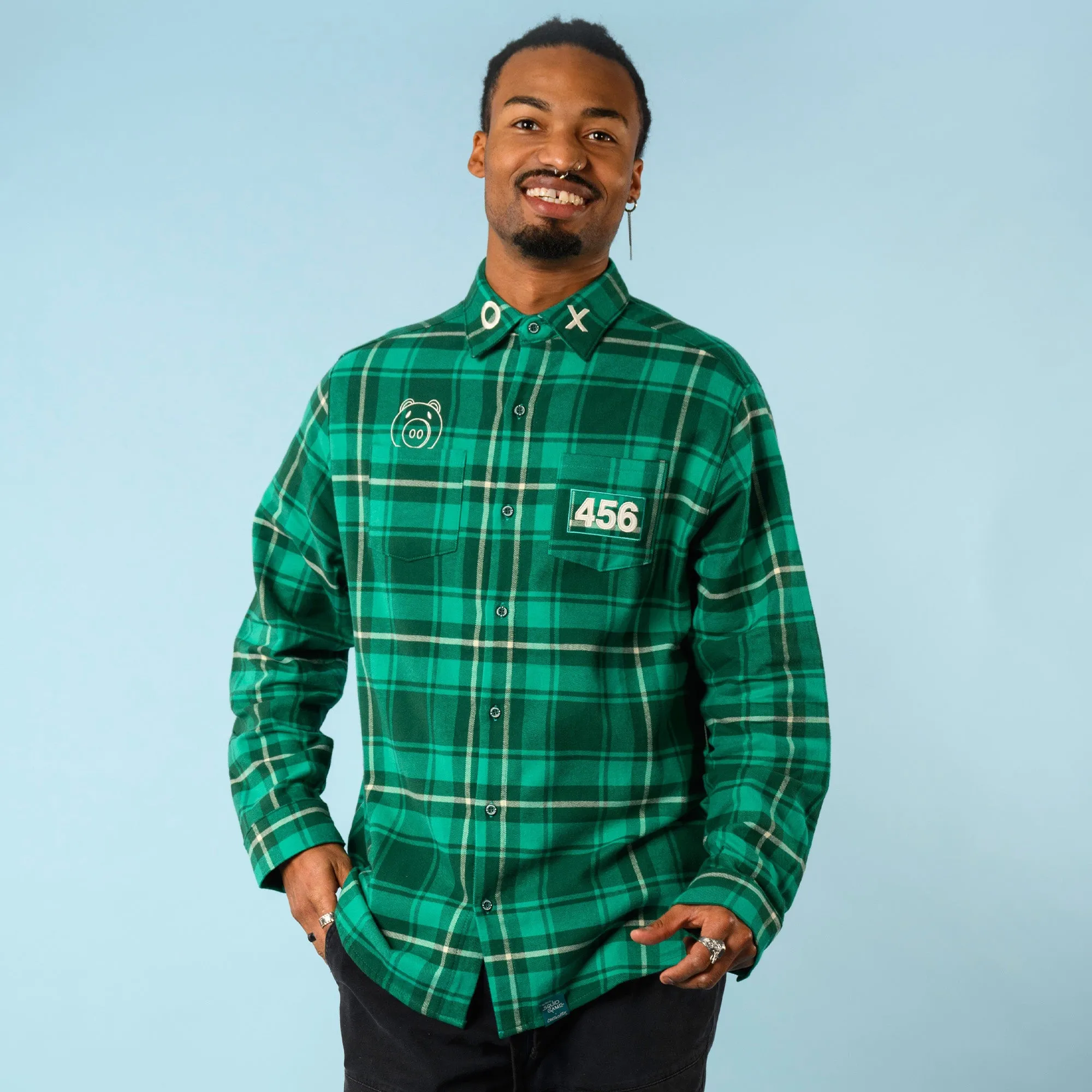 Player 456 Flannel sold by Cakeworthy product image thumbnail 4