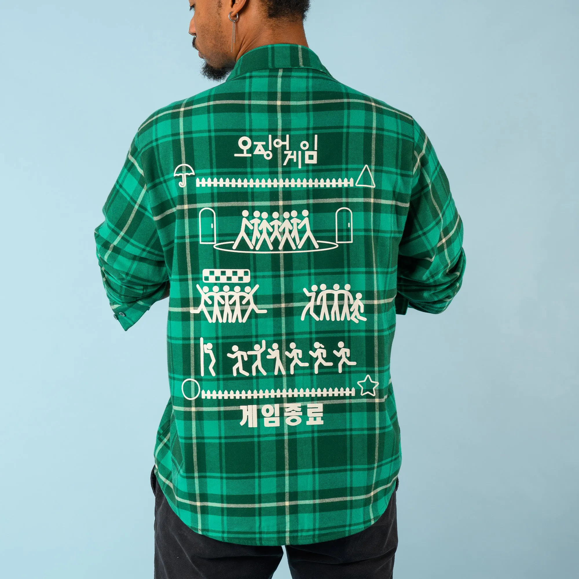 Player 456 Flannel sold by Cakeworthy