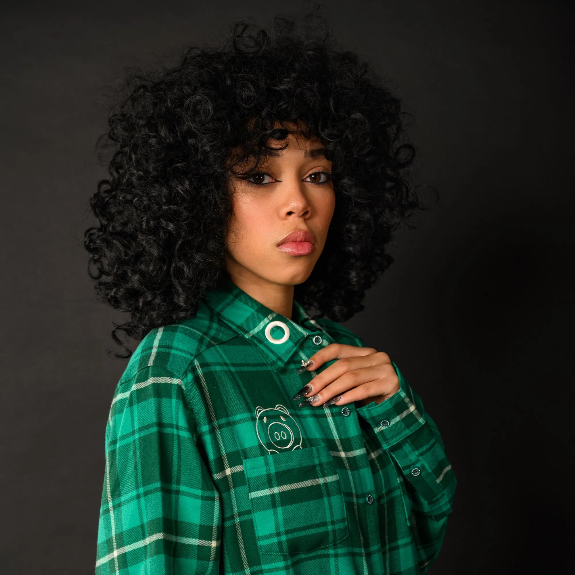 Player 456 Flannel sold by Cakeworthy product image thumbnail 5