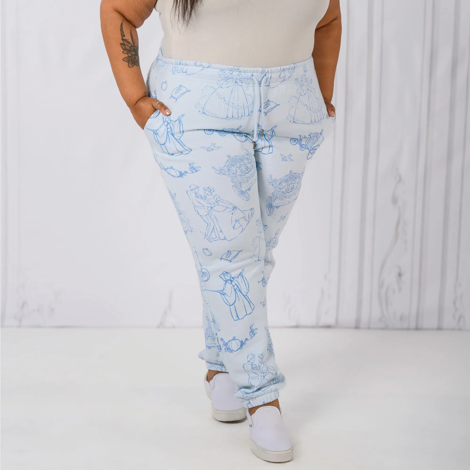 Cinderella AOP Joggers sold by Cakeworthy product image thumbnail 2