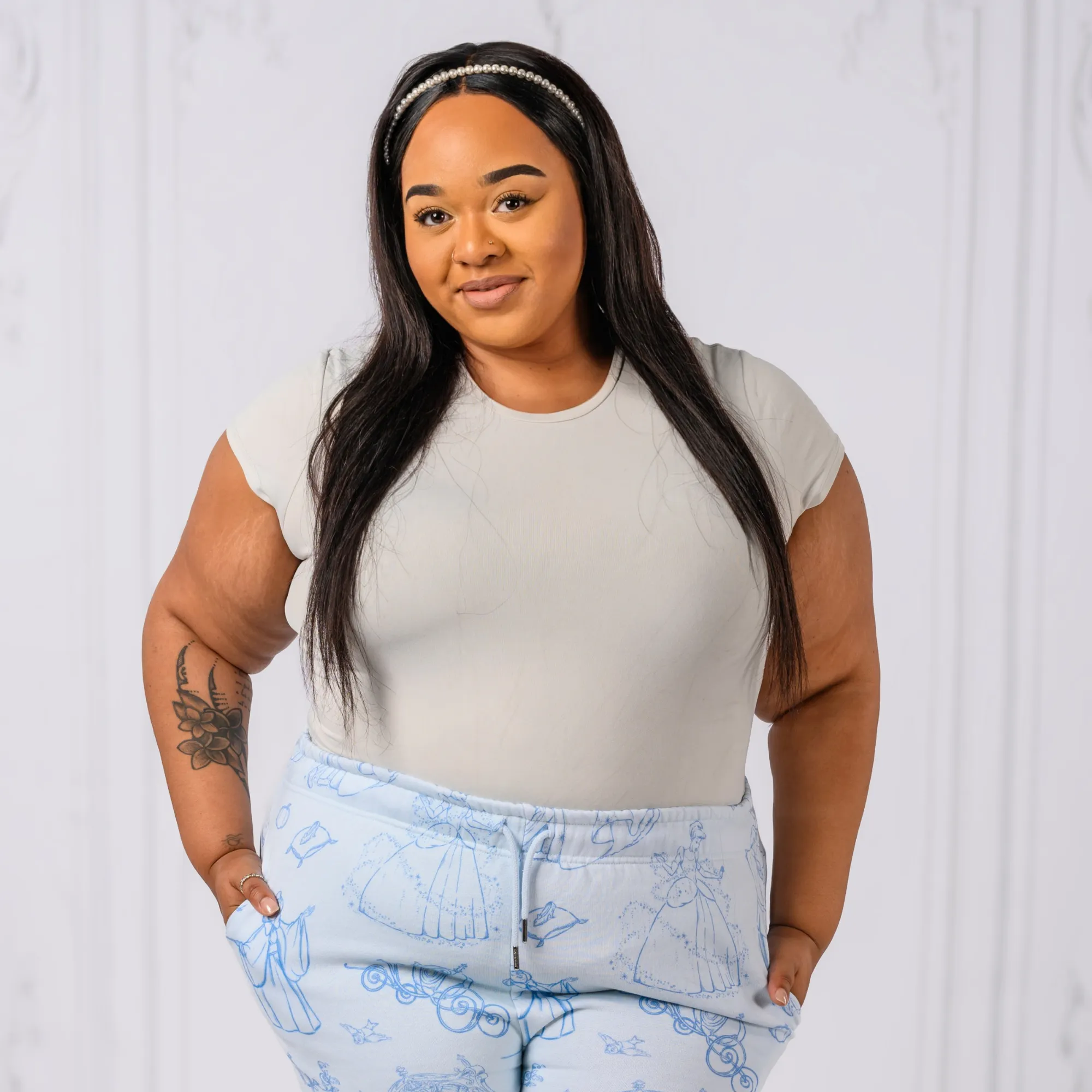 Cinderella AOP Joggers sold by Cakeworthy product image thumbnail 4