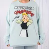 Cinderella Comic Drop Sleeve Crewneck sold by Cakeworthy