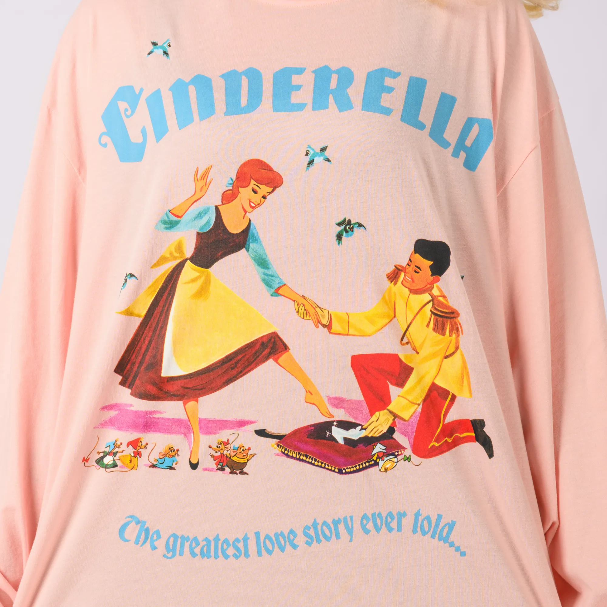 Cinderella Long Sleeve T-Shirt Dress sold by Cakeworthy product image thumbnail 2