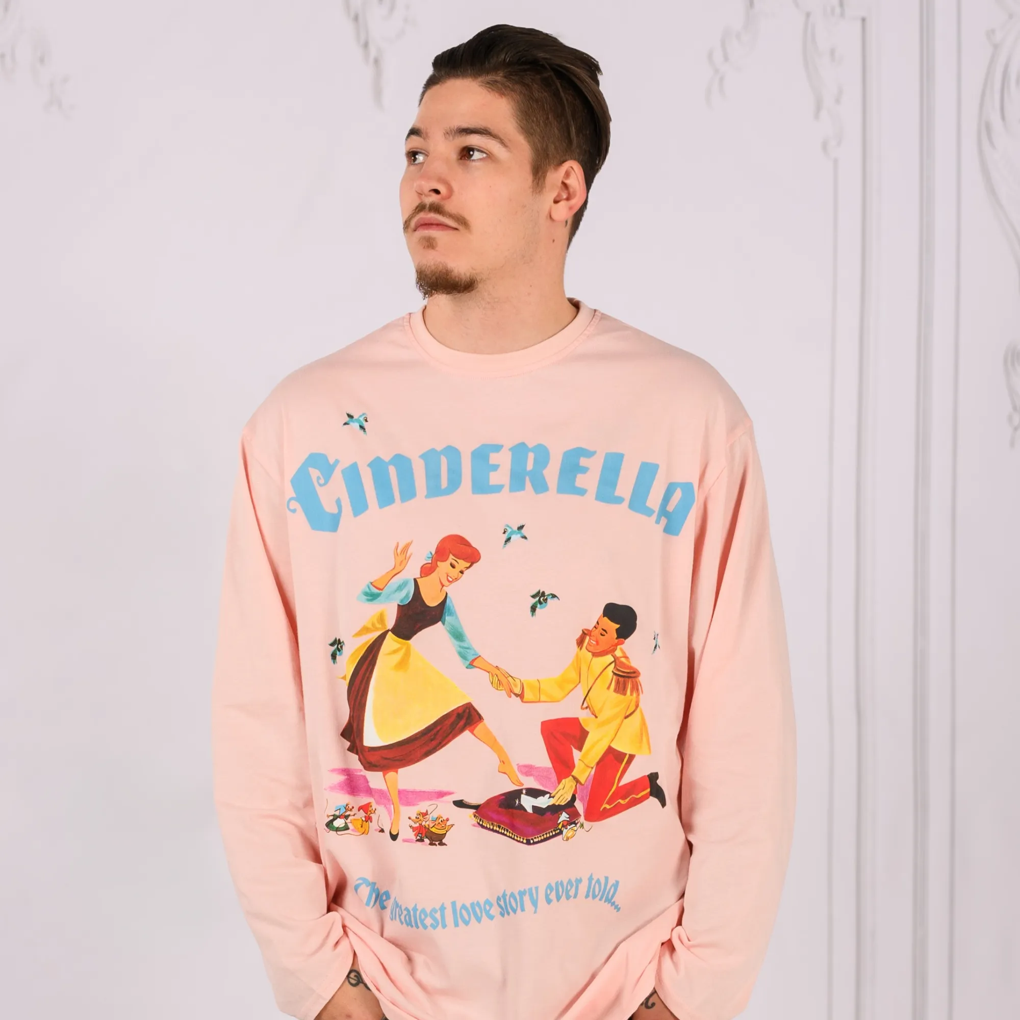 Cinderella Long Sleeve T-Shirt Dress sold by Cakeworthy product image thumbnail 4