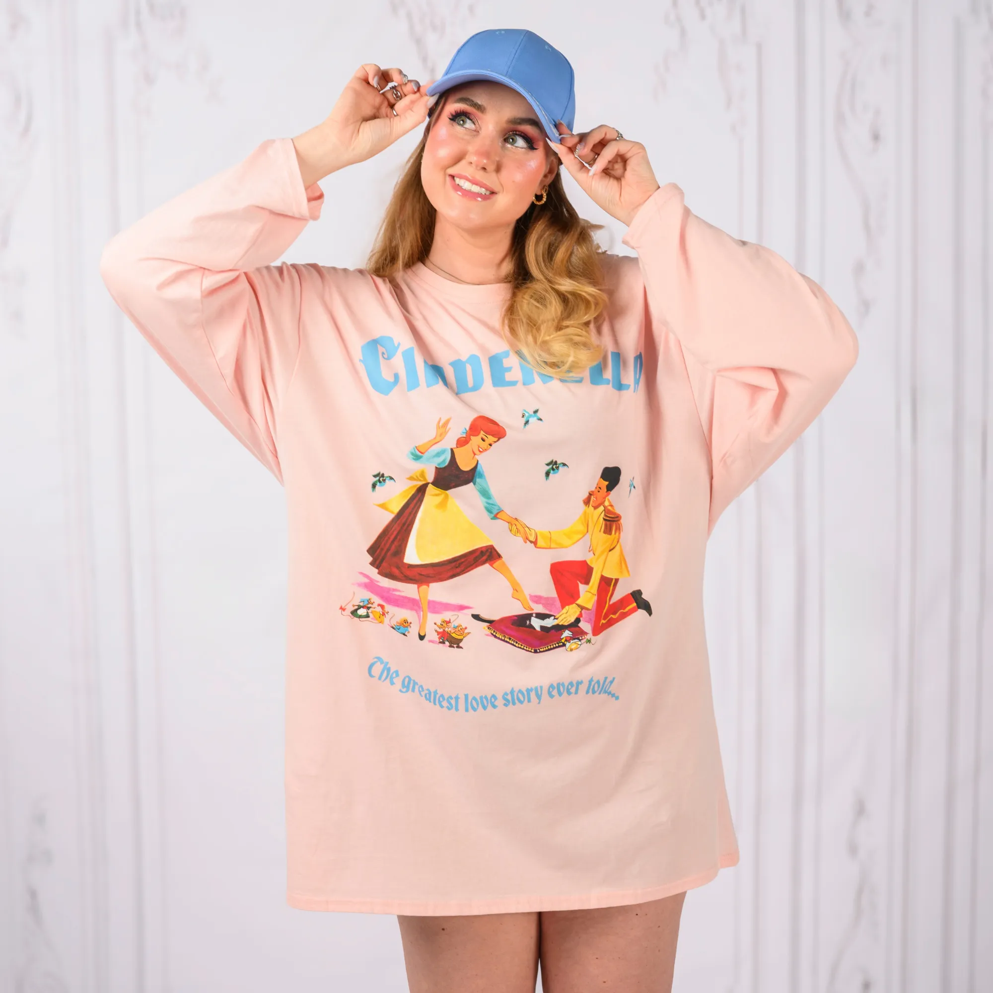 Cinderella Long Sleeve T-Shirt Dress sold by Cakeworthy product image thumbnail 3