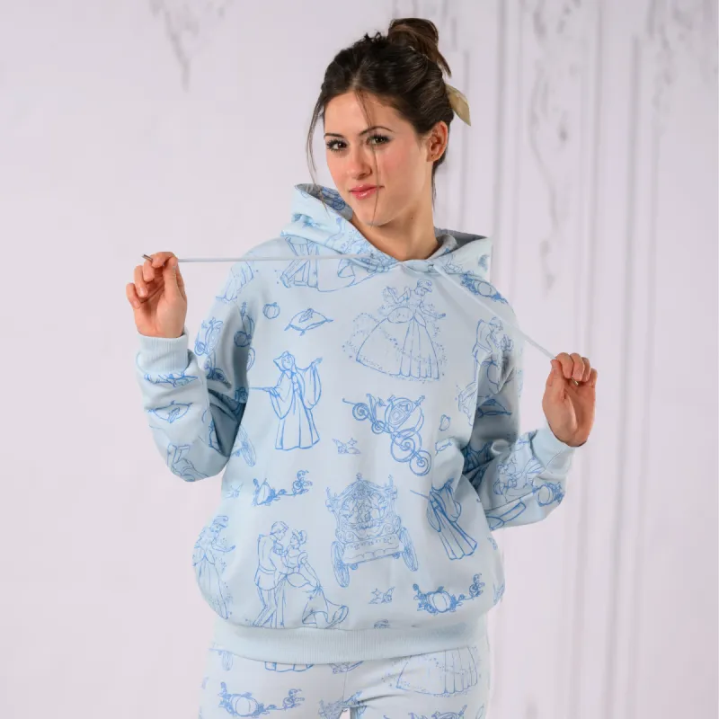 Cinderella AOP Hoodie sold by Cakeworthy