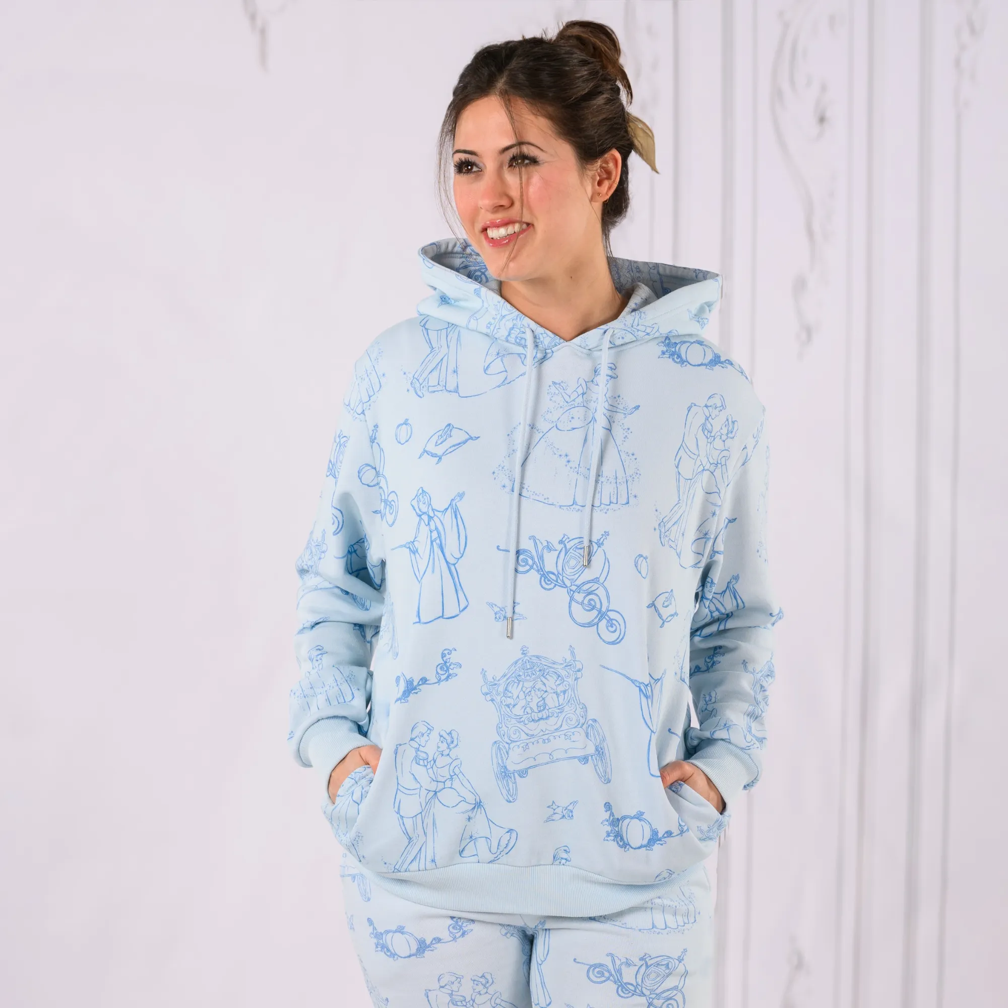 Cinderella AOP Hoodie sold by Cakeworthy product image thumbnail 5