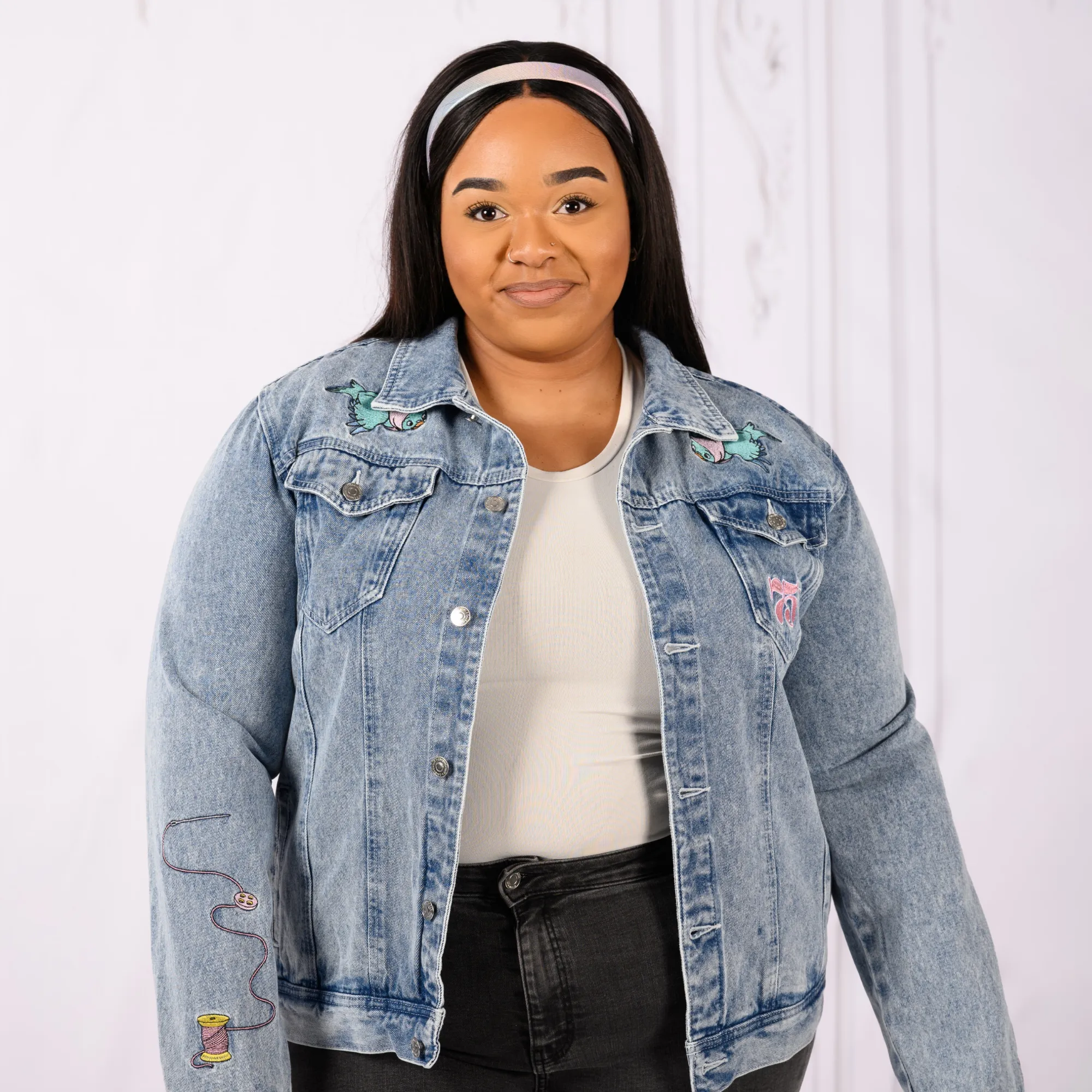 Cinderella Denim Jacket sold by Cakeworthy product image thumbnail 5