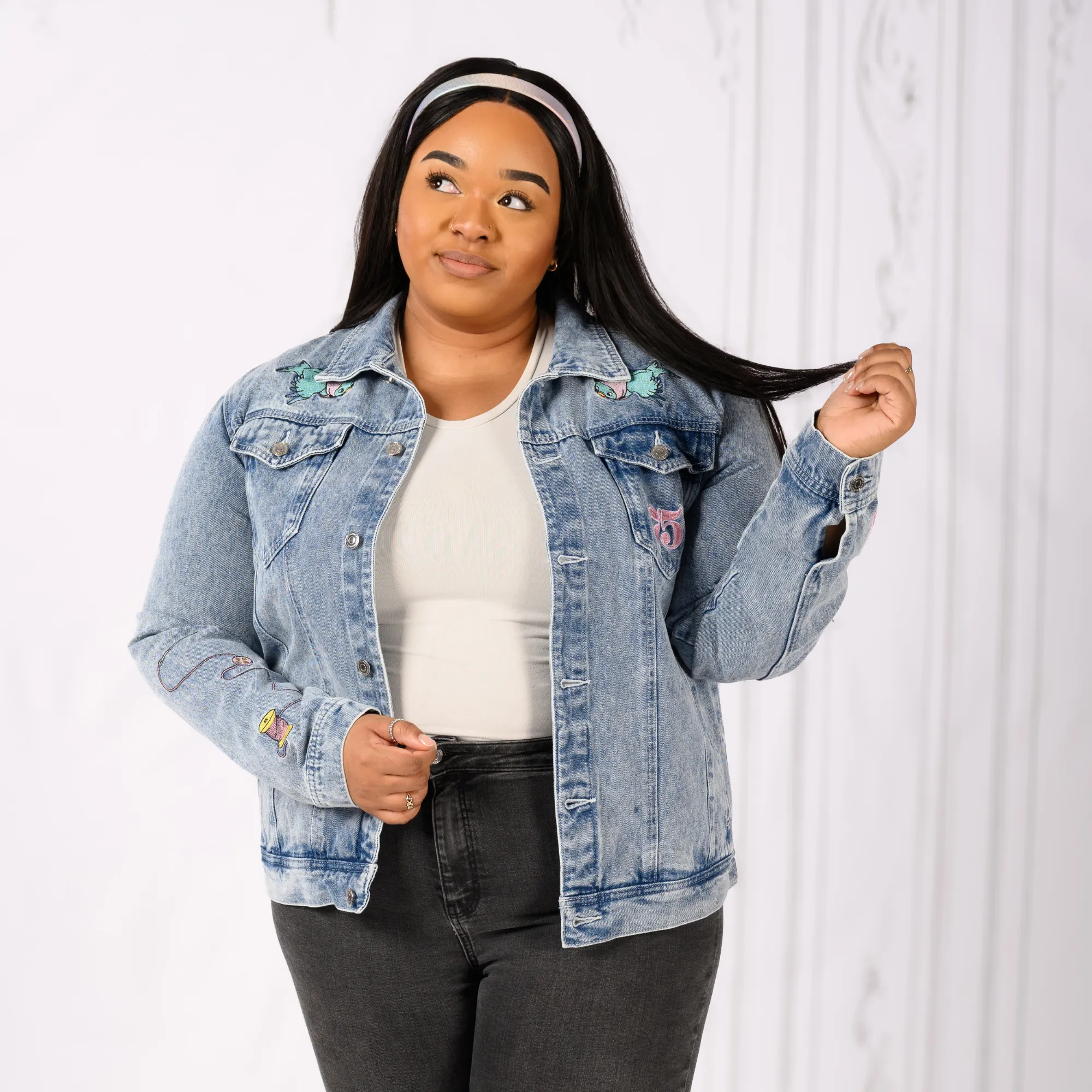 Cinderella Denim Jacket sold by Cakeworthy product image thumbnail 3