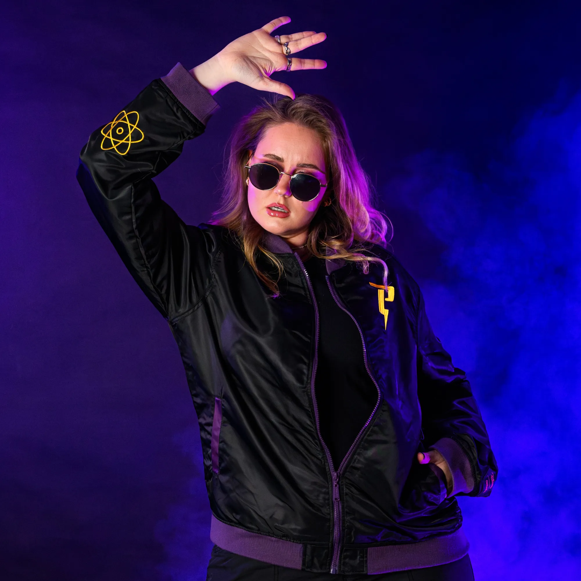 Powerline Bomber Jacket sold by Cakeworthy product image thumbnail 5