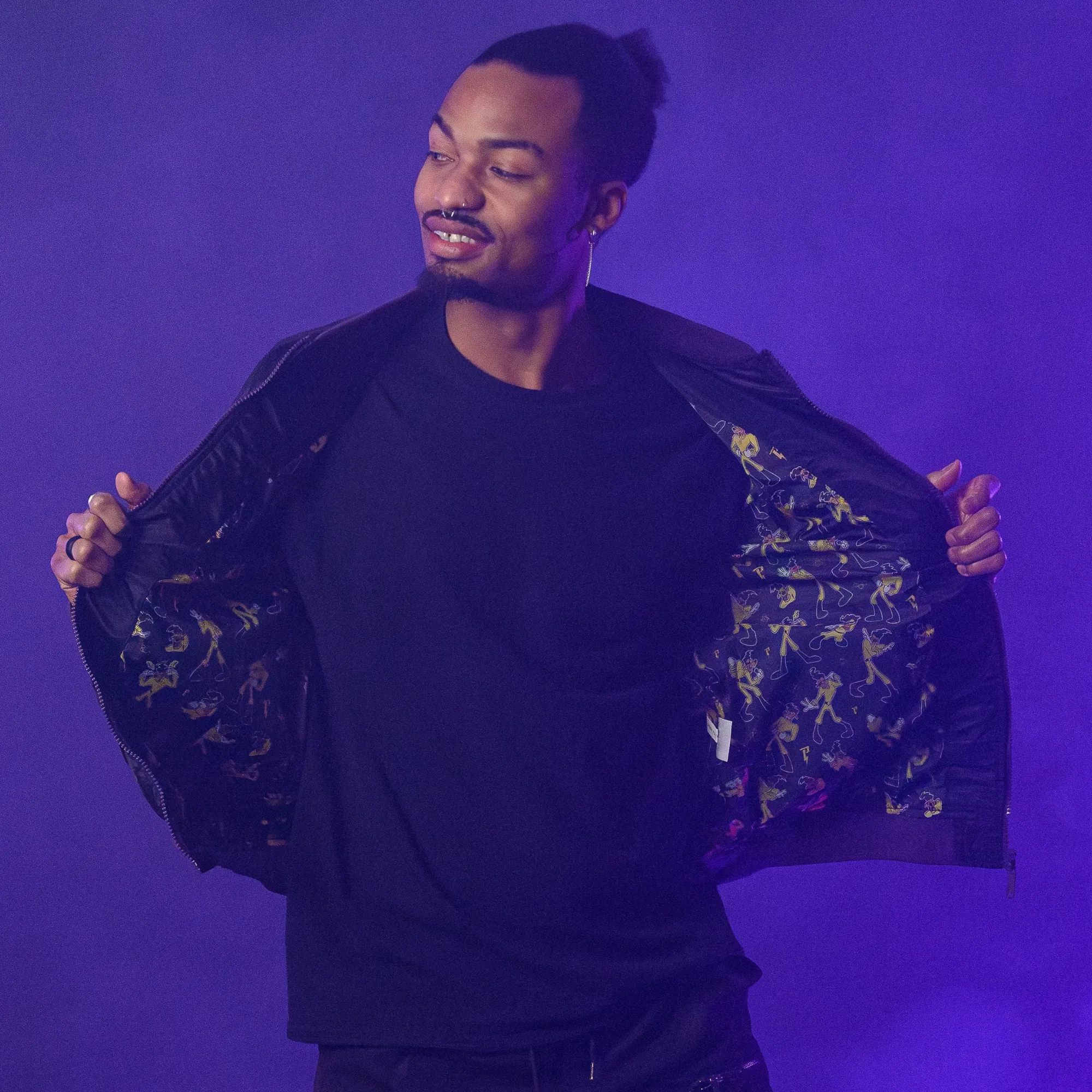 Powerline Bomber Jacket sold by Cakeworthy product image thumbnail 2