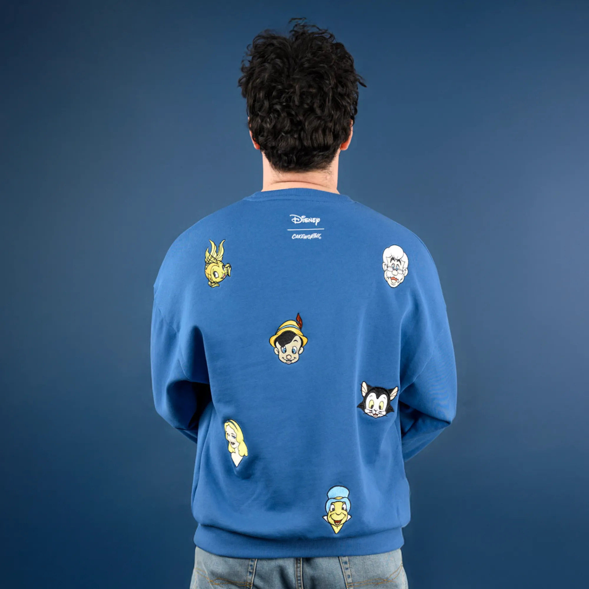 Pinocchio Embroidered Crewneck sold by Cakeworthy product image thumbnail 5