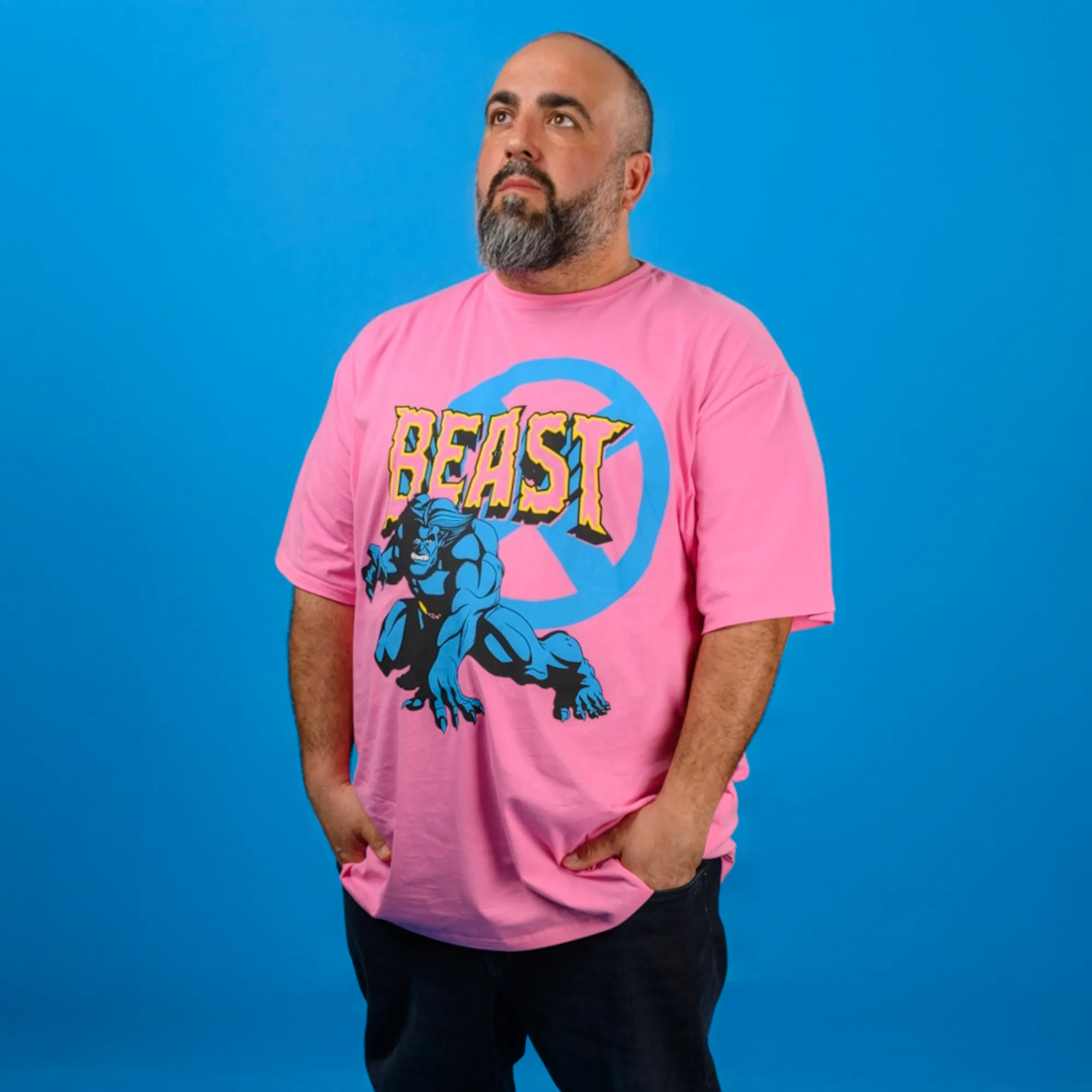 X-Men Beast T-Shirt Dress sold by Cakeworthy product image thumbnail 4