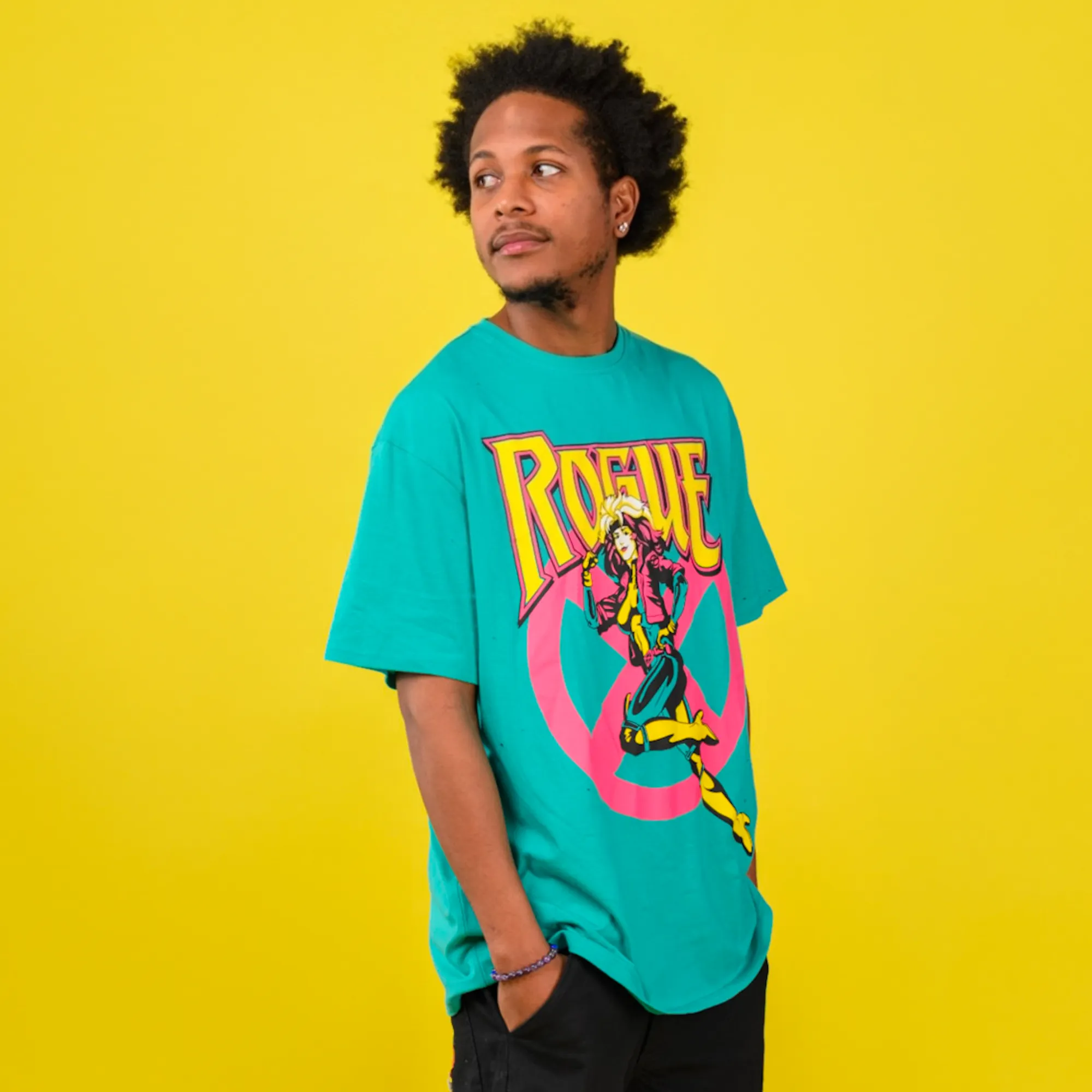 X-Men Rogue T-Shirt Dress sold by Cakeworthy product image thumbnail 5