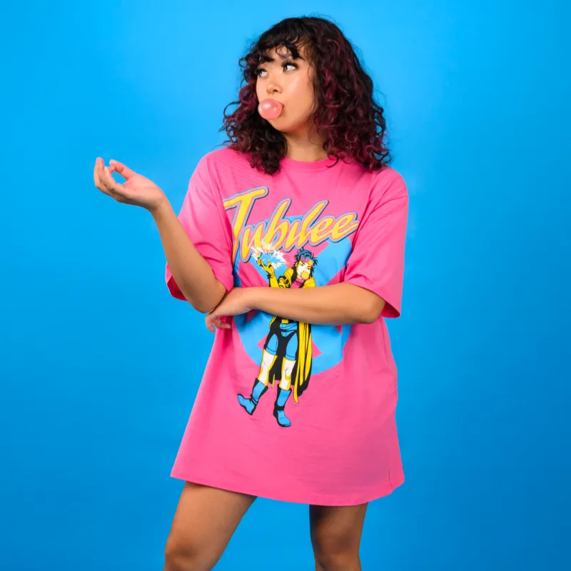 X-Men Jubilee T-Shirt Dress sold by Cakeworthy