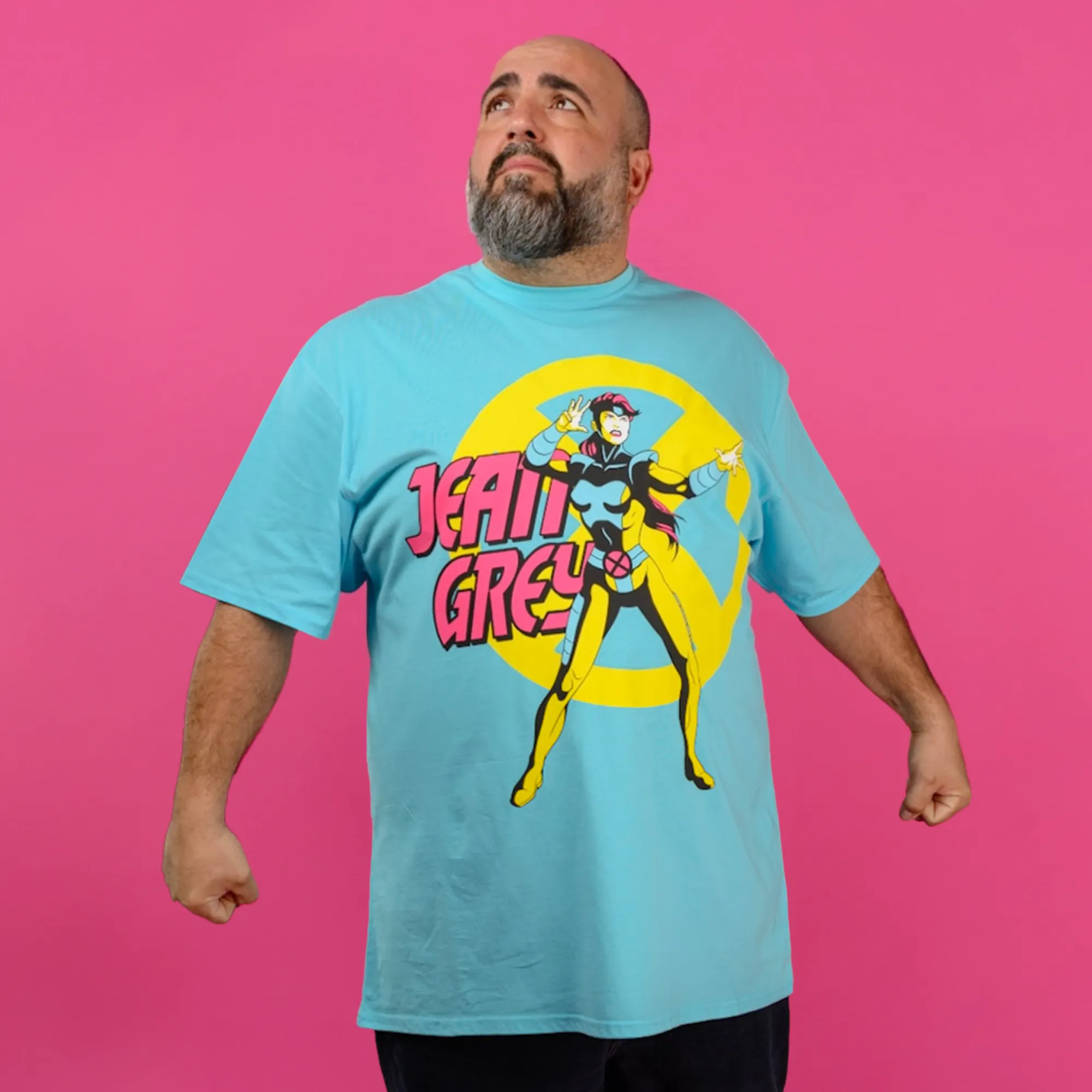 X-Men Jean Grey T-Shirt Dress sold by Cakeworthy product image thumbnail 3