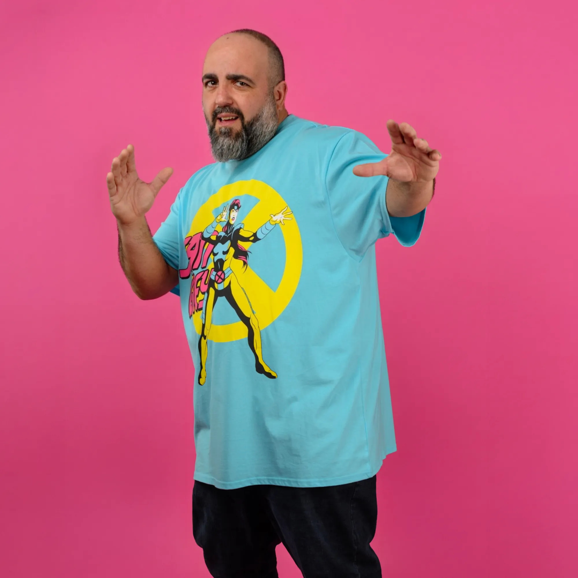 X-Men Jean Grey T-Shirt Dress sold by Cakeworthy product image thumbnail 5