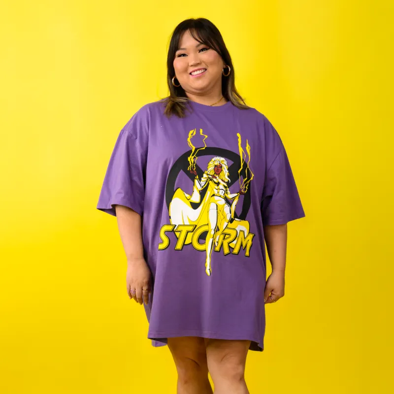 X-Men Storm T-Shirt Dress sold by Cakeworthy
