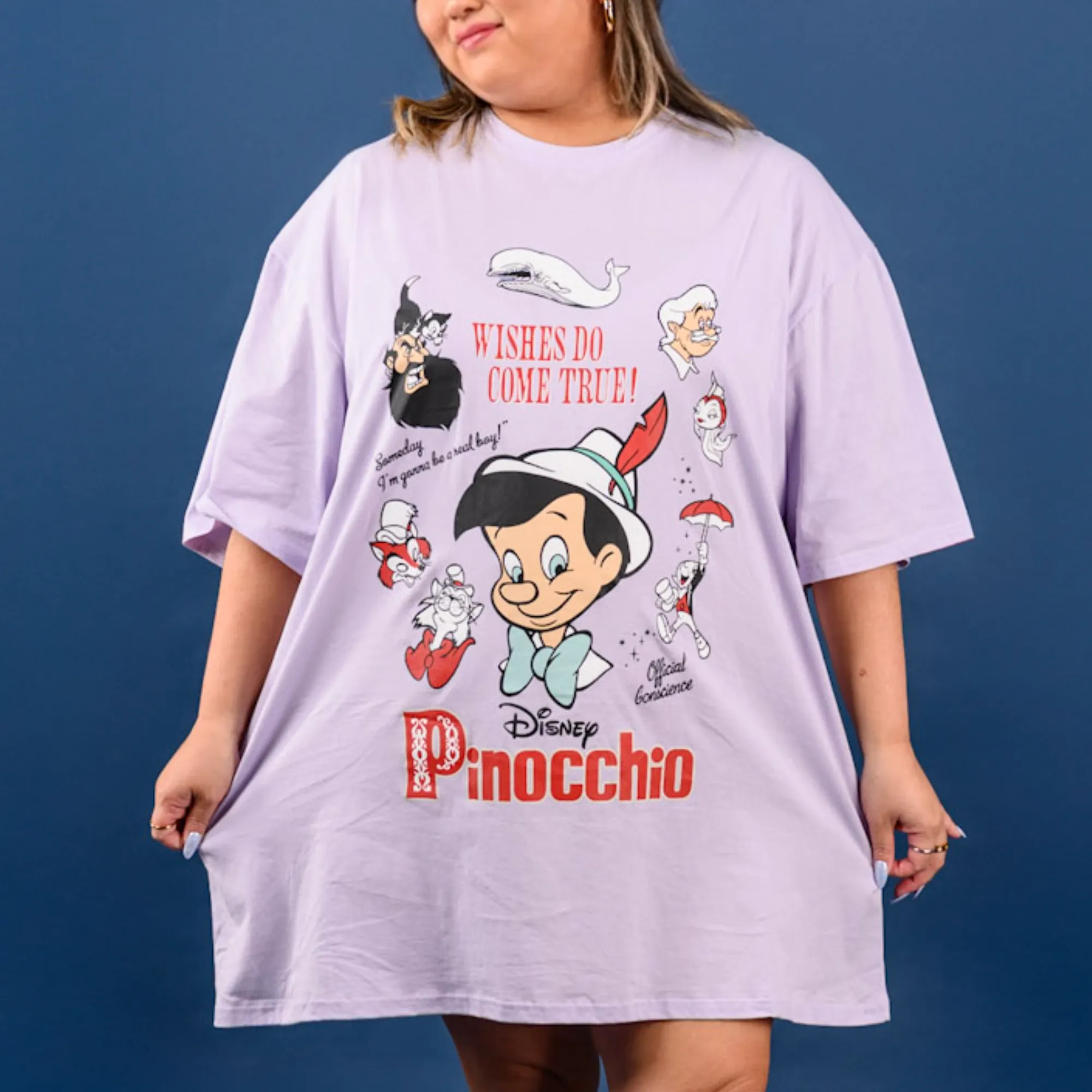 Pinocchio T-Shirt Dress sold by Cakeworthy product image thumbnail 4