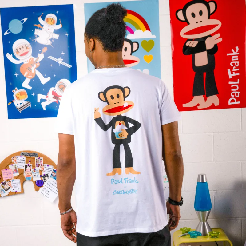 Paul Frank x Cakeworthy Birthday T-Shirt sold by Cakeworthy