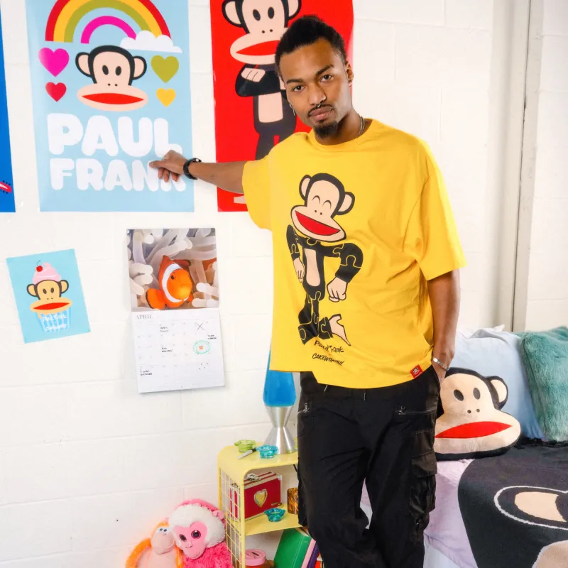 Paul Frank Julius Drop Sleeve T-Shirt sold by Cakeworthy