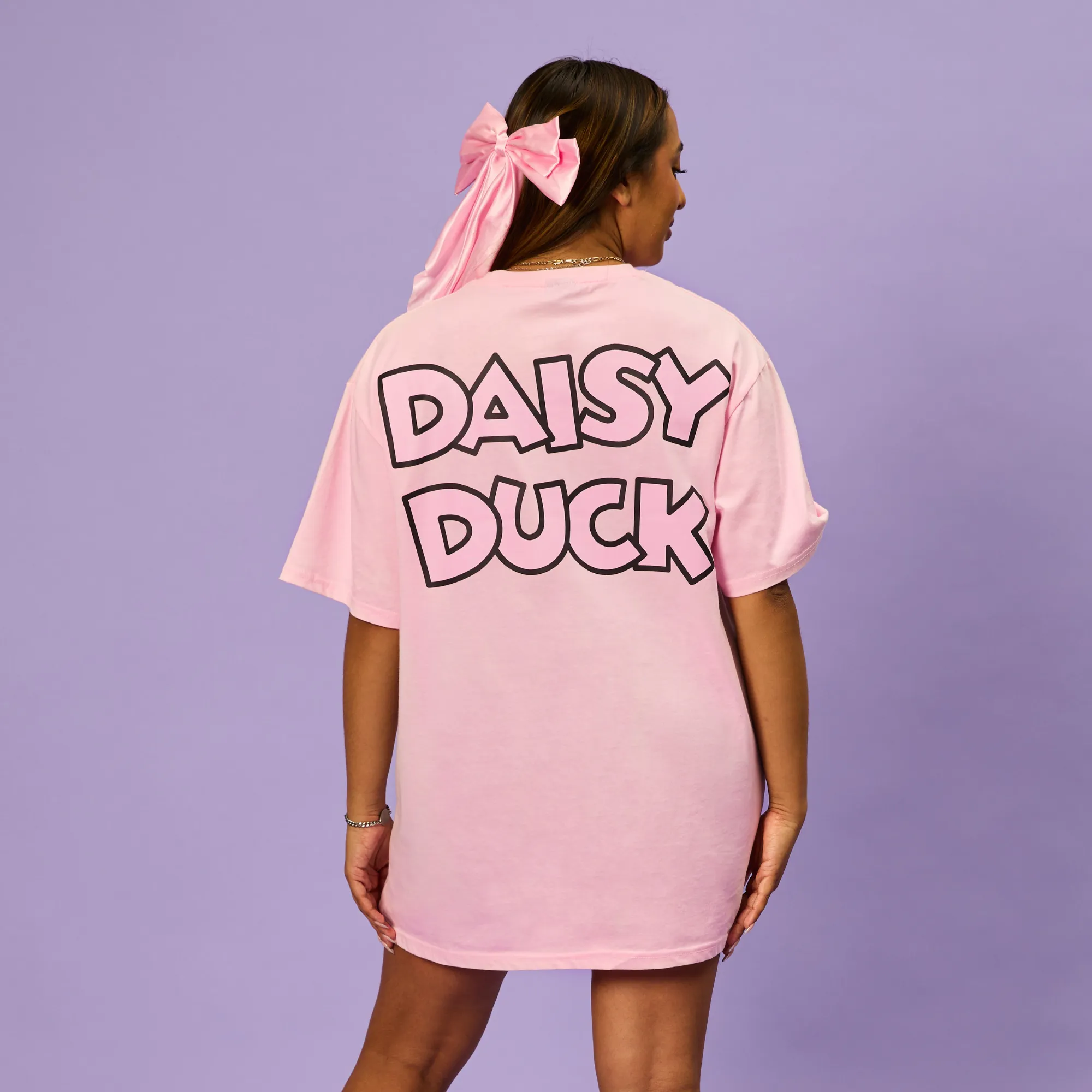 Daisy Duck T-Shirt Dress sold by Cakeworthy product image thumbnail 2