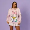 Daisy Duck Drop Sleeve Crewneck sold by Cakeworthy
