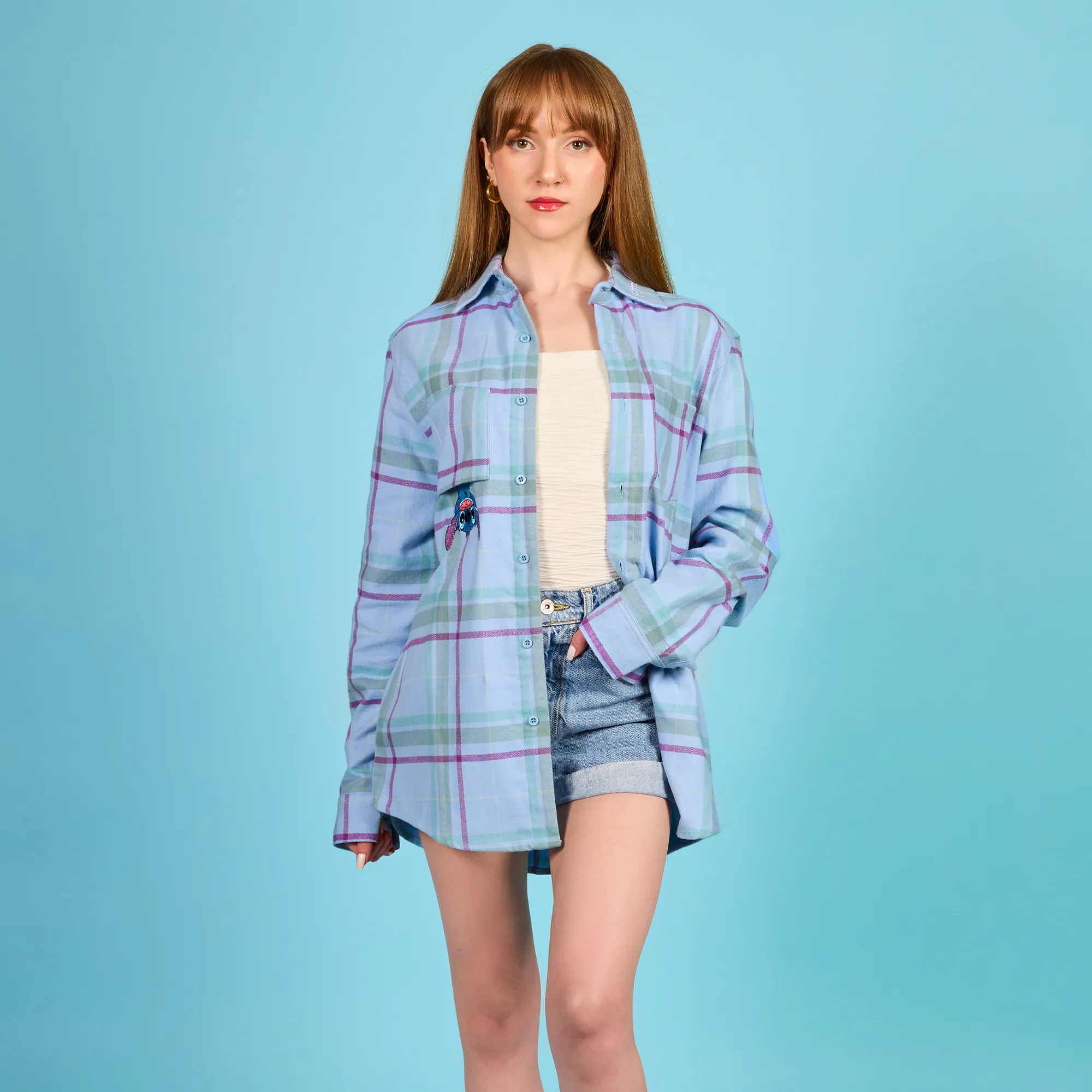 Stitch Flannel sold by Cakeworthy product image thumbnail 4