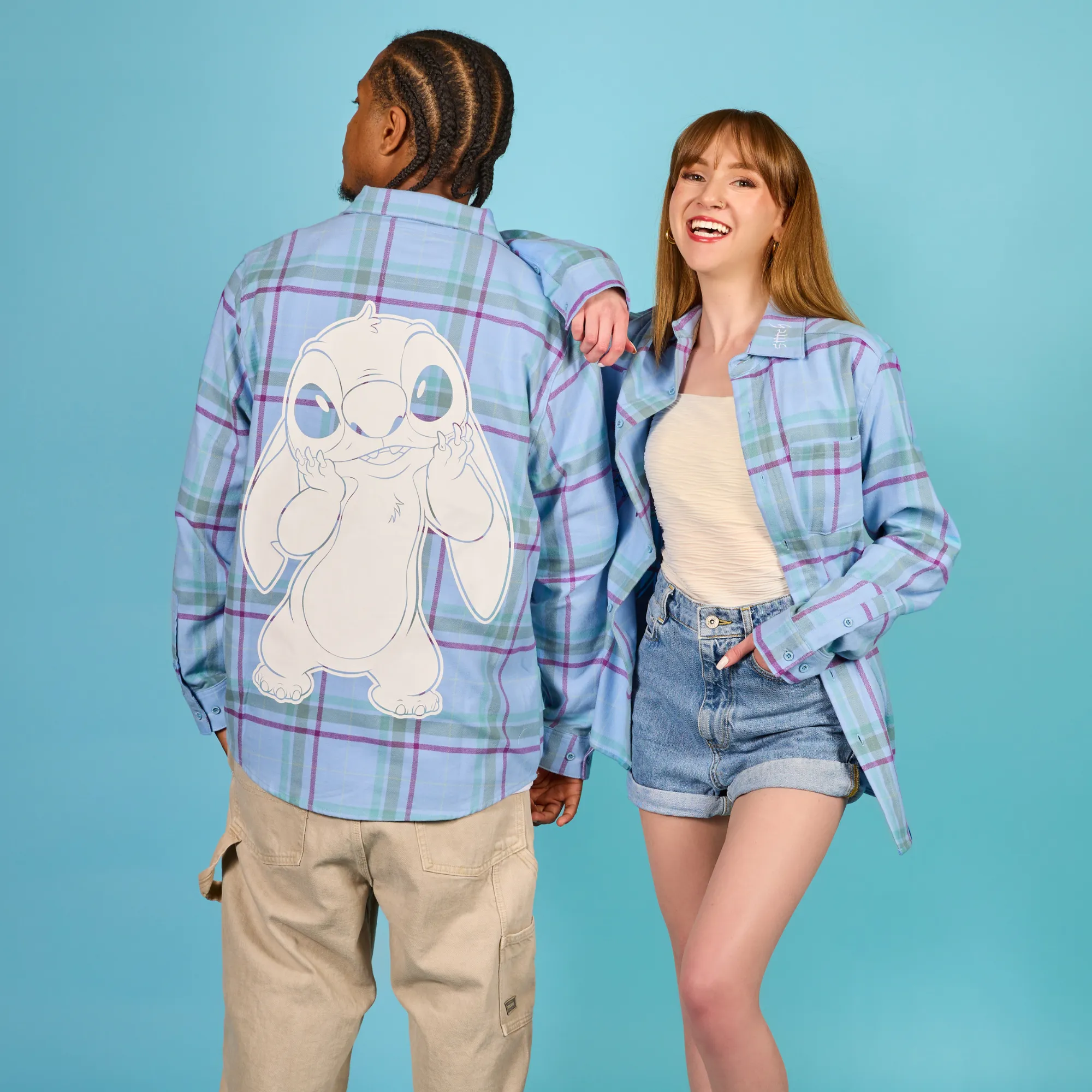Stitch Flannel sold by Cakeworthy product image thumbnail 5