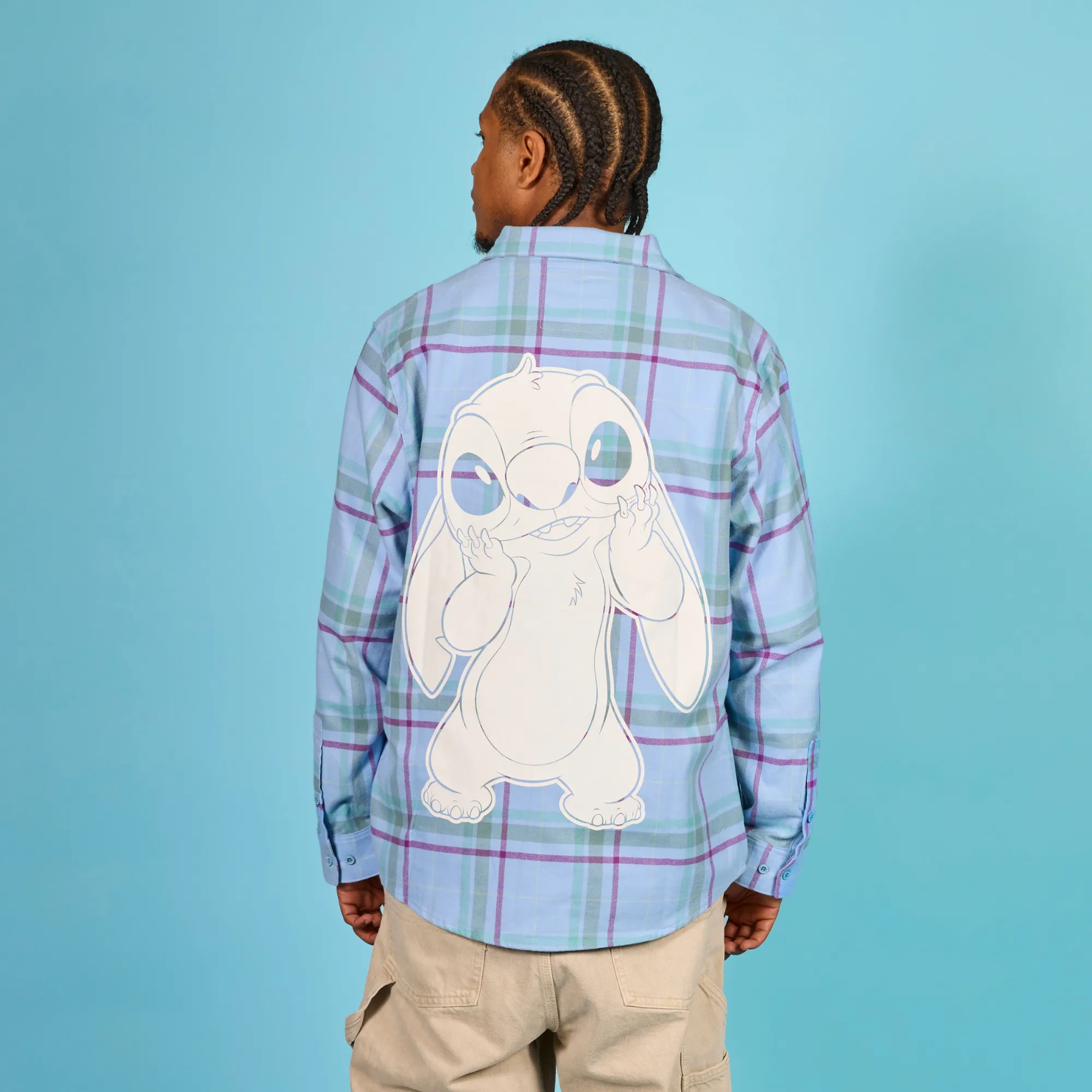 Stitch Flannel sold by Cakeworthy product image thumbnail 3