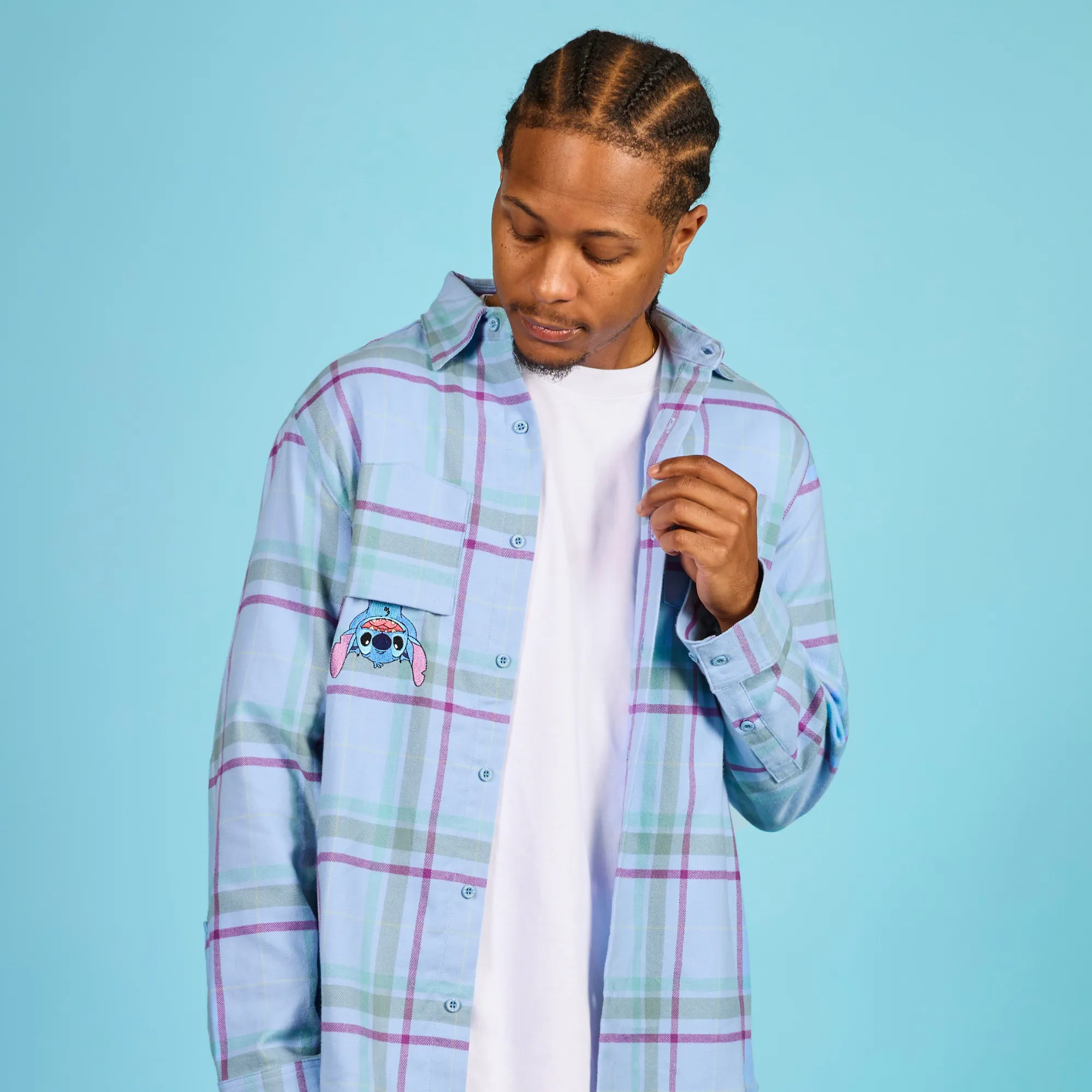 Stitch Flannel sold by Cakeworthy product image thumbnail 2